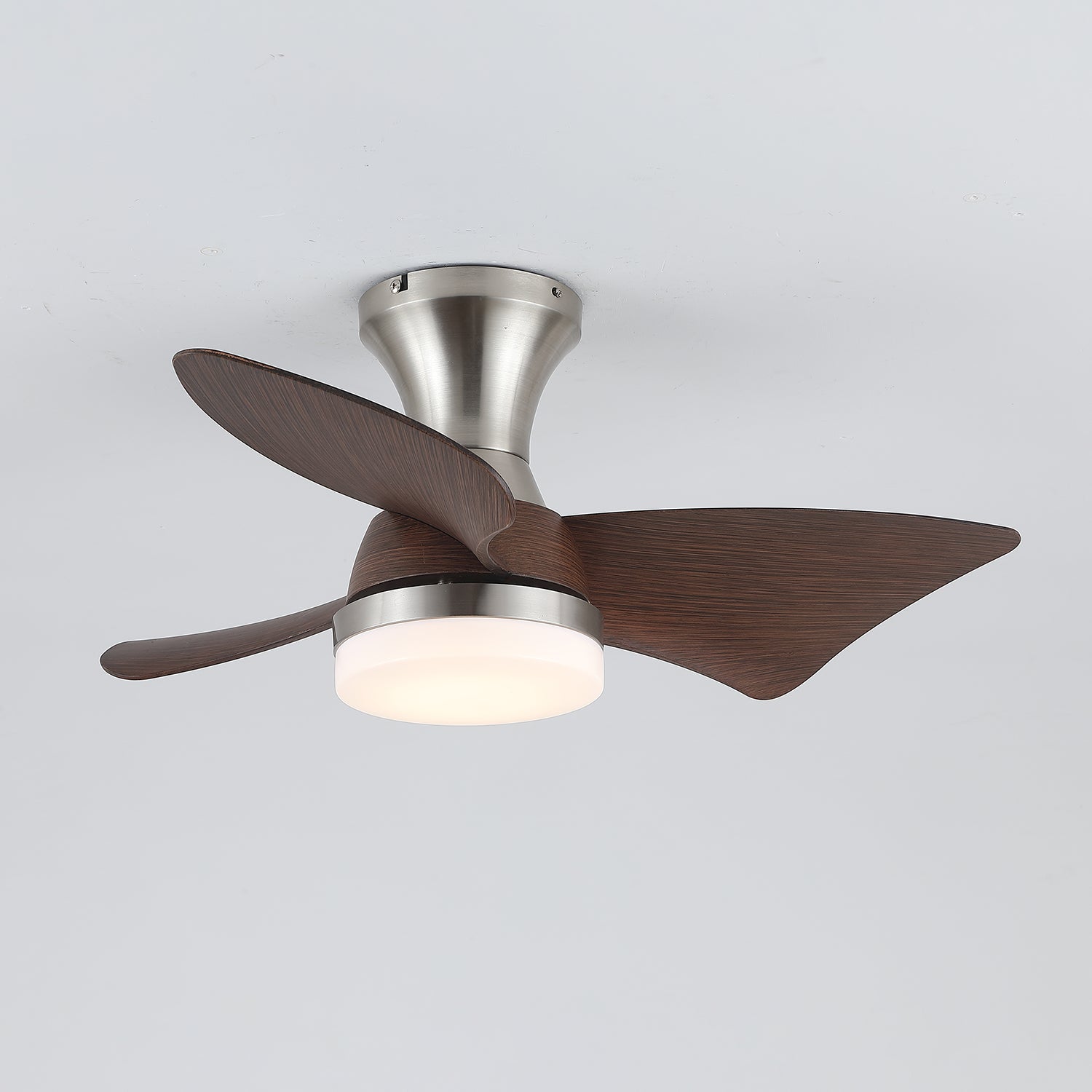 Breeze Lux Ceiling Fan with Light Kit - Modern 52 Inch Indoor/Outdoor Smart Fan - Perfect for Bedroom, Living Room, Patio & Covered Porch