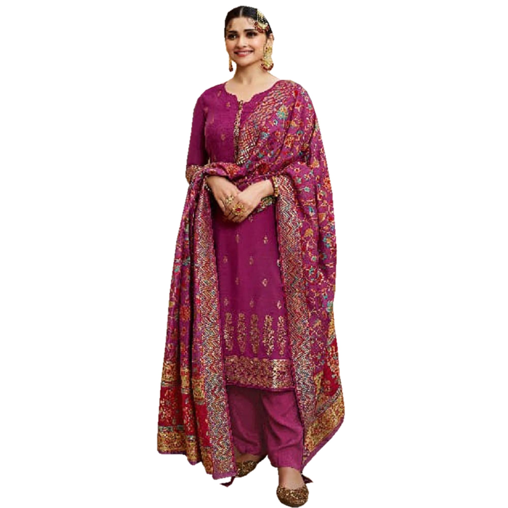 Eid Special Indian Pakistani Georgette Party Wear Salwar Kameez Plazzo Pant Suits for Women - Elegant Outfits for Festivals, Weddings & Special Occasions