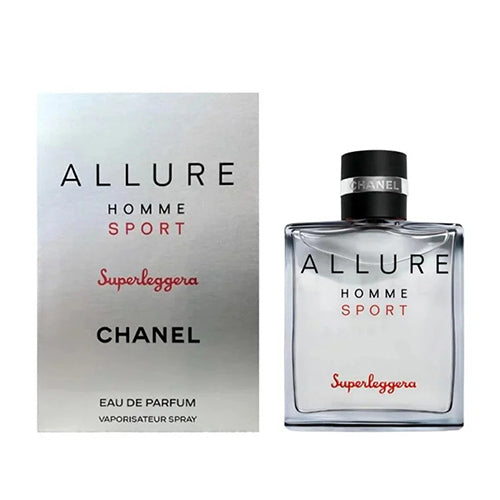 Chanel Allure Homme Sport Superleggera 100ml Eau de Parfum for Men - Fresh Citrus & Woody Fragrance for Day & Night Wear, Gym & Special Occasions