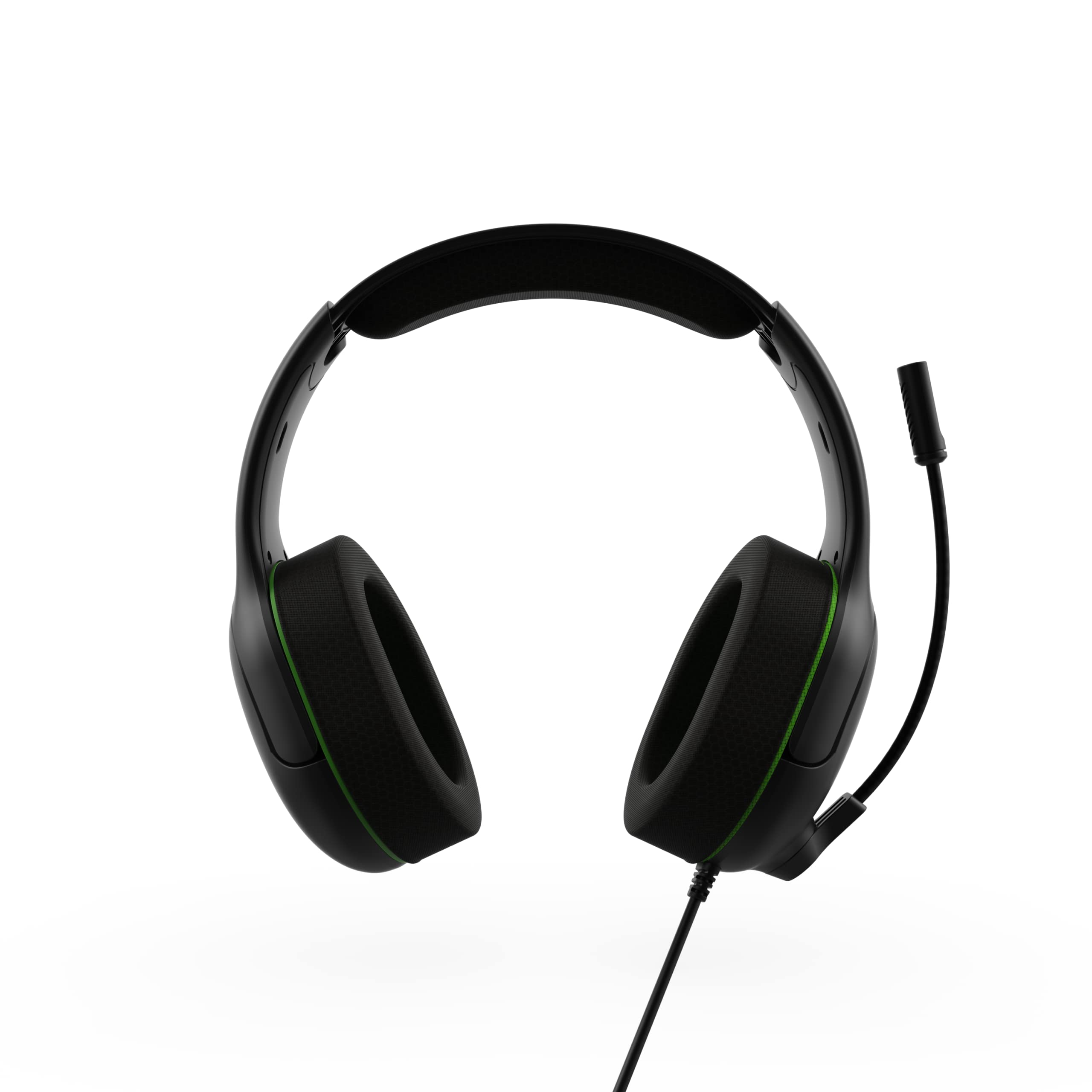 PDP Gaming AIRLITE Pro Wired Stereo Headset with Mic - Compatible with Xbox Series X/S, Xbox One & PC - Lightweight Memory Foam Ear Cushions - Windows Sonic Spatial Sound - Black - Perfect for Gaming, Streaming & Online Meetings