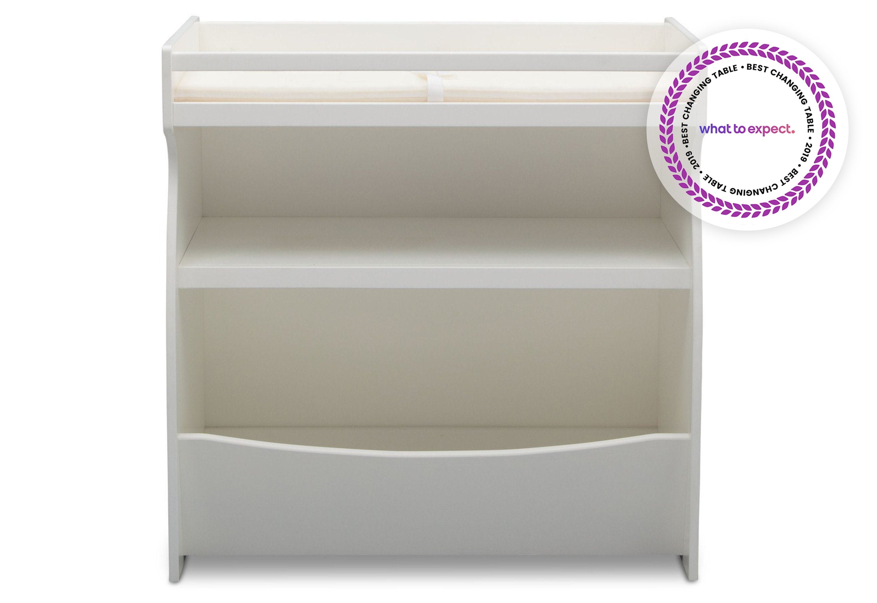 2 in 1 Baby Changing Table with Storage - Convertible Nursery Dresser for Diaper Changing & Organization - Perfect for Newborns & Toddlers Bedroom