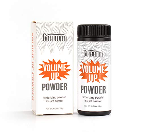Gowwim Dust It Volumizing Powder - Hair Styling Powder for Volume & Texture, Root Lifting Powder for All-Day Hold (8g/0.28oz) - Perfect for Fine Hair, Thin Hair & Creating Messy Hairstyles for Men & Women