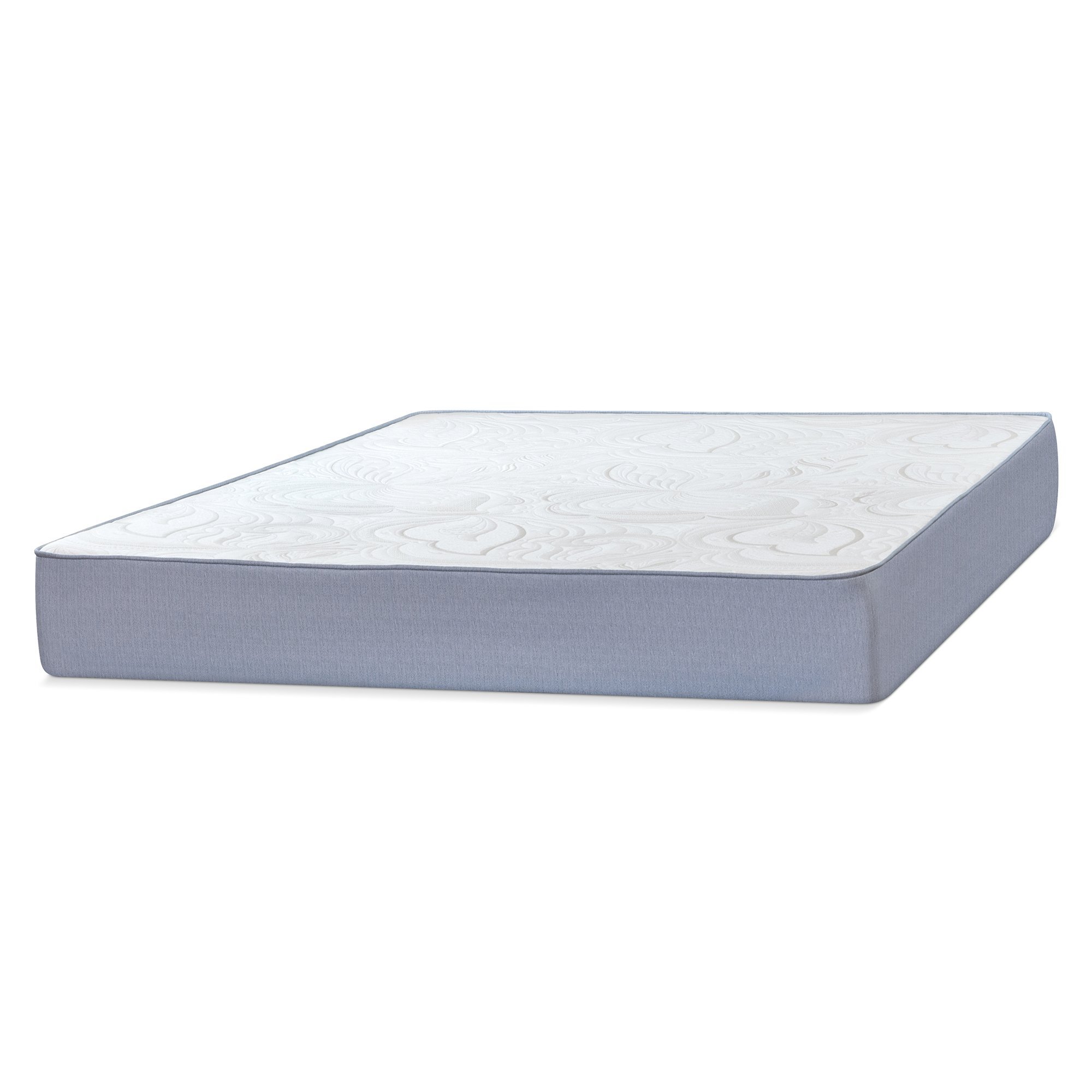Spring Coil Gel Memory Foam Mattress - Full Size Beige - Pressure Relief & Back Support - Perfect for Bedroom, Guest Room & Dormitory