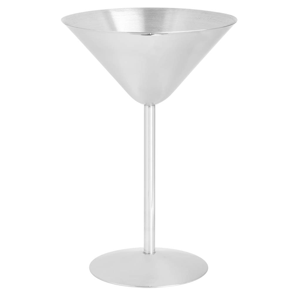 Premium Stainless Steel Martini & Champagne Glasses - Elegant Cocktail Glasses for Parties, Weddings & Home Bar Decor - Perfect for Cosmopolitan, Margarita & Champagne Serving