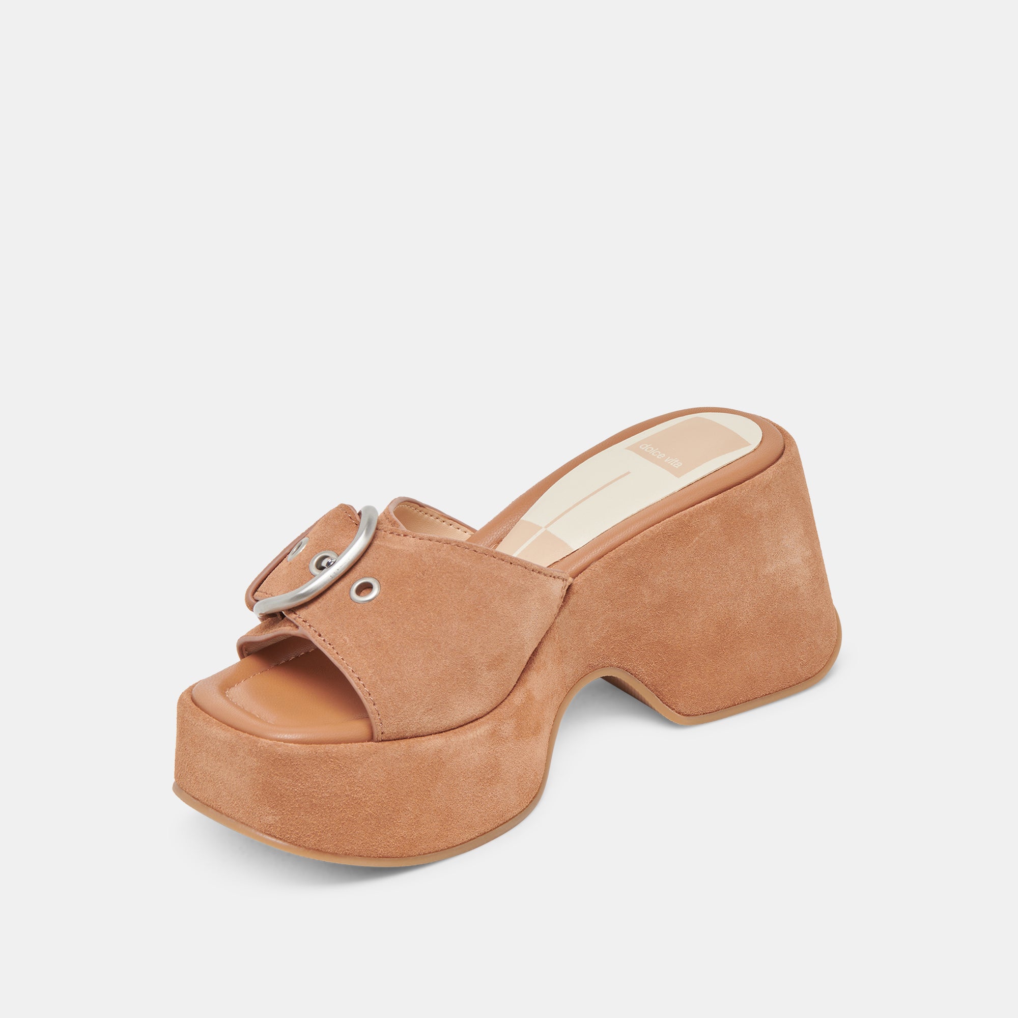 GISEL Women's Suede Saddle Heels - Comfortable Block Heel Pumps for Work, Party & Wedding | Stylish Office Shoes & Dress Shoes for Women