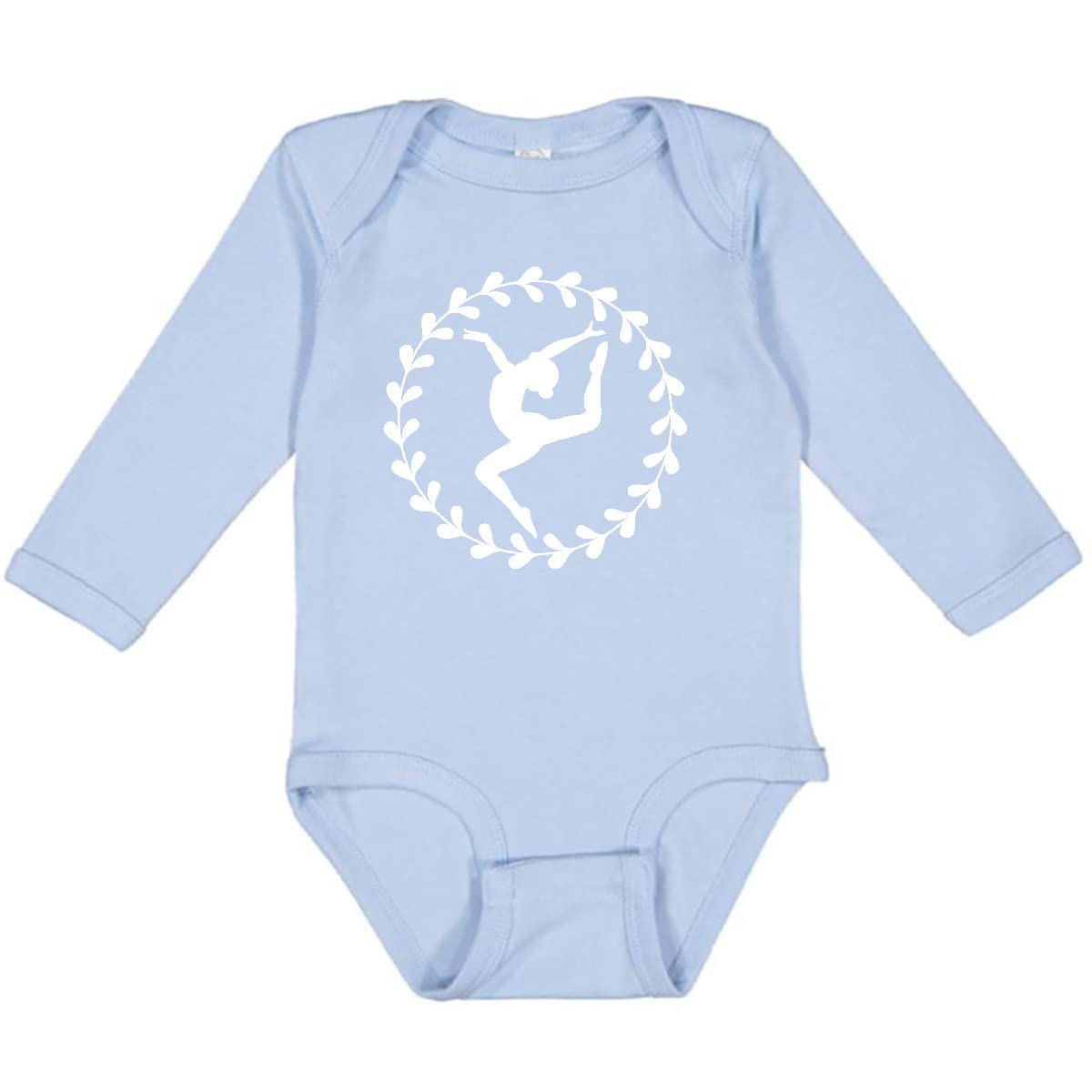 Inktastic Women's Ballet Dance Teacher Ballerina Long Sleeve Creeper T-Shirt - Comfortable & Stylish Dancewear for Ballet Classes, Performances & Dance Teacher Gifts
