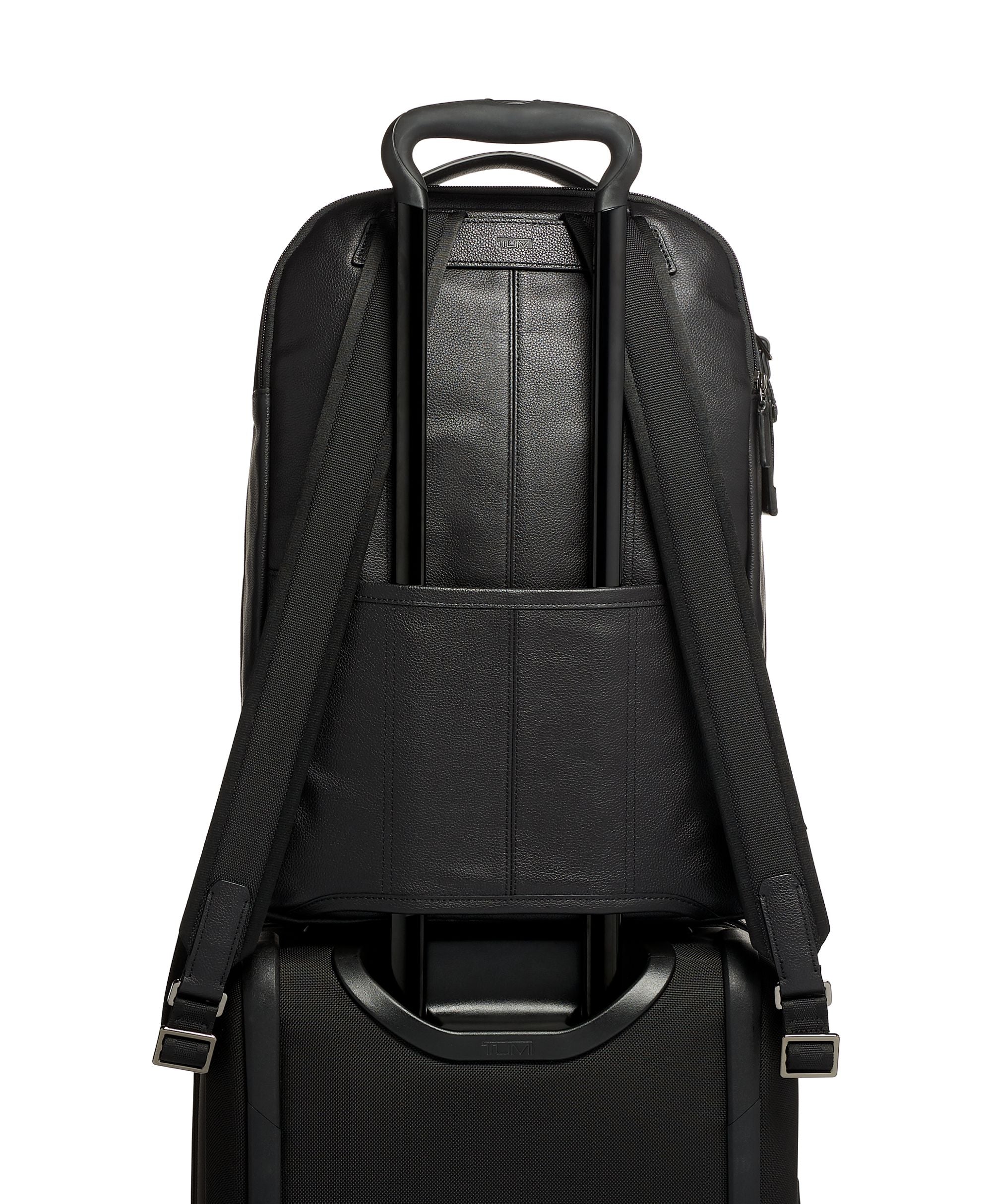 Tumi Harrison Warren Leather Backpack for Men & Women - Stylish & Durable Laptop Bag for Work, Travel & College