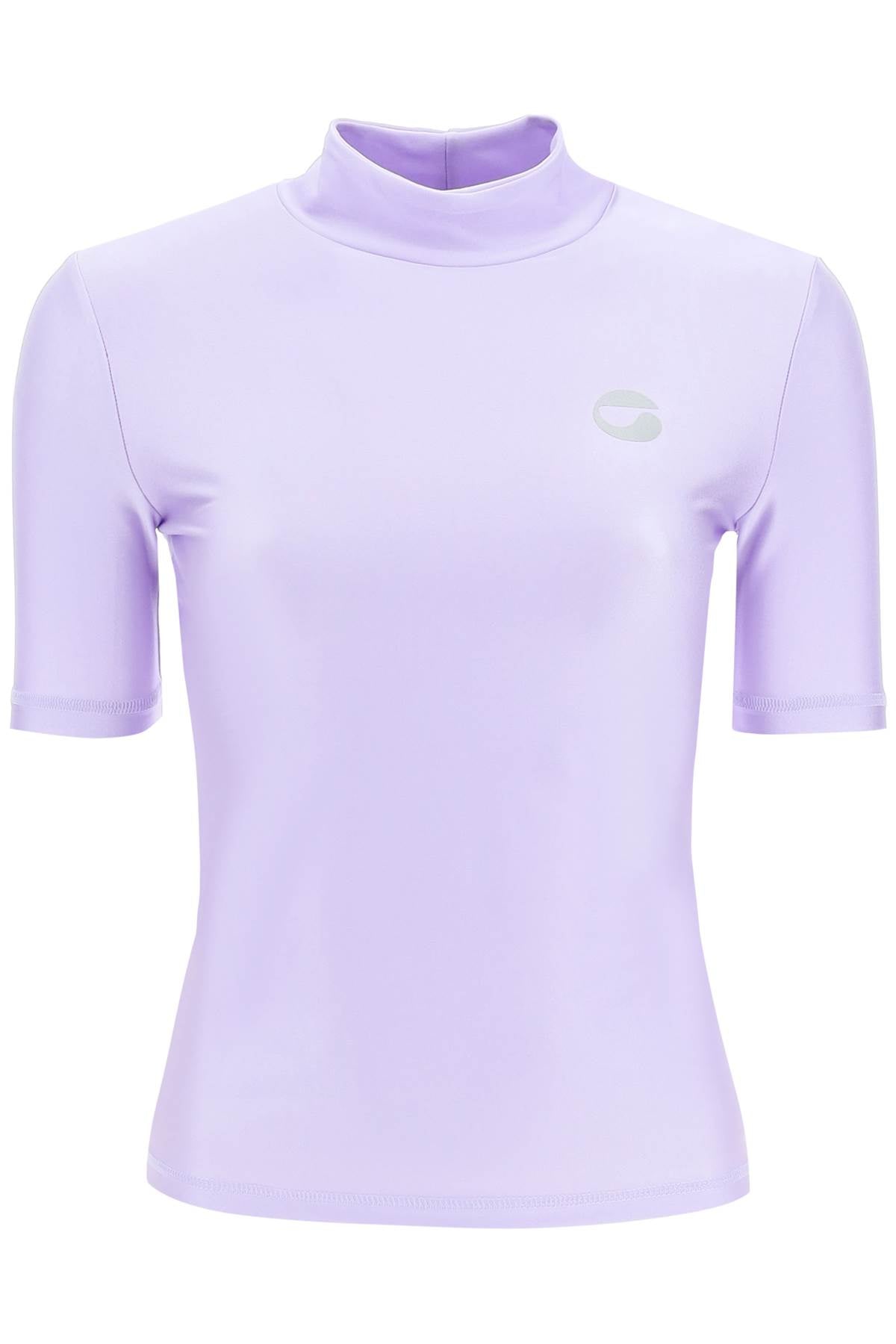 Coperni Satin Finish Jersey Top - Women's Elegant Blouse for Work & Evening Outfits | Perfect for Office, Parties & Special Occasions
