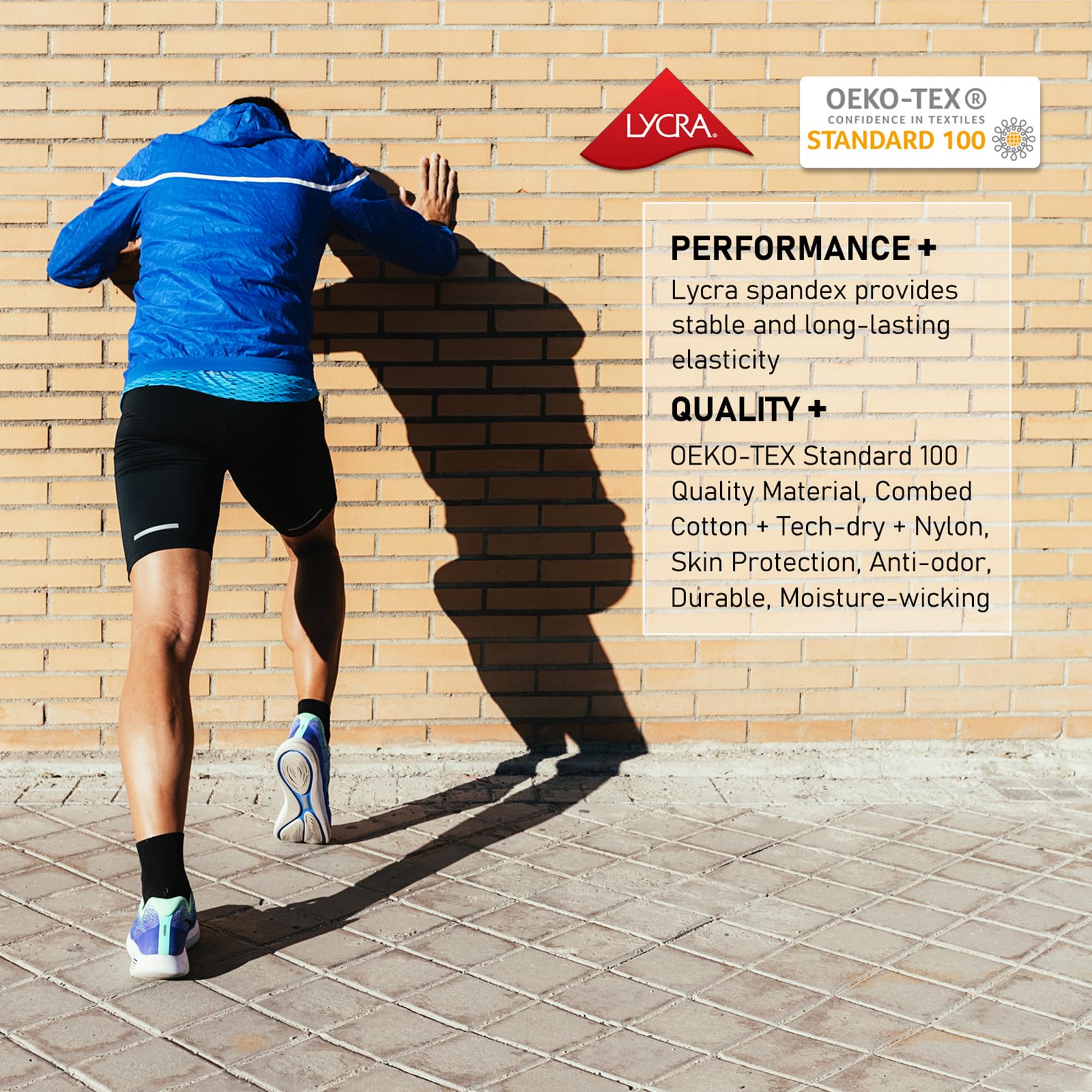 CWVLC Compression Athletic Quarter Socks for Men & Women - Breathable Cushioned Support Socks for Running, Basketball & Workout - Enhanced Performance & Comfort