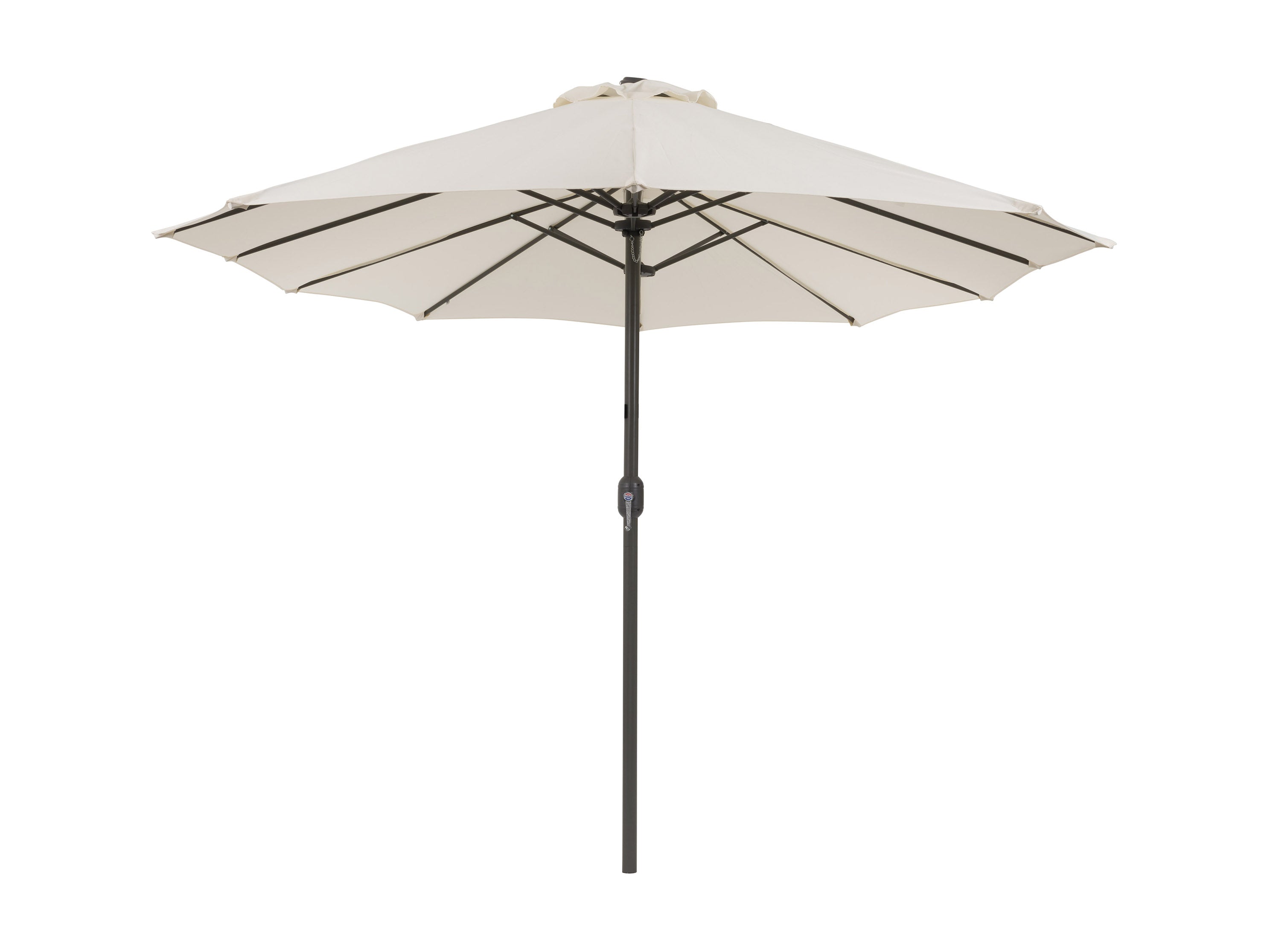 15ft Warm White Double Patio Umbrella - Outdoor Dining, Poolside Lounging, and Backyard Relaxation