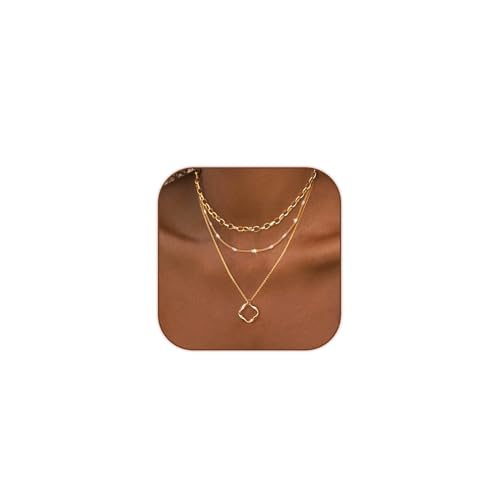 Paperclip+Chain+Circle-Gold