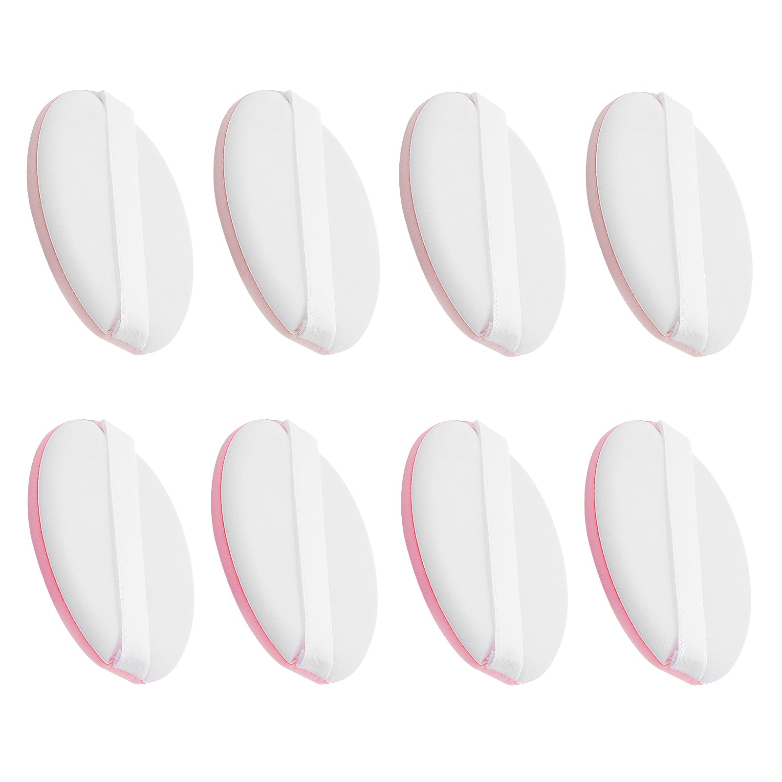 Premium 8-Pack Non-Latex Makeup Sponges | Hypoallergenic Beauty Blender for Liquid Foundation, Concealer & Loose Powder | Multi-Use Cosmetic Blending Puff with Precision Edges | Perfect for Daily Makeup, Travel & Professional Makeup Artists