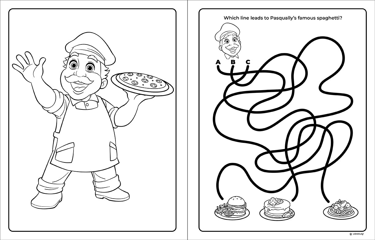 Chuck E. Cheese & Friends Coloring and Activity Book for Kids - Fun Educational Games, Puzzles & Art Activities for Birthday Parties & Family Time