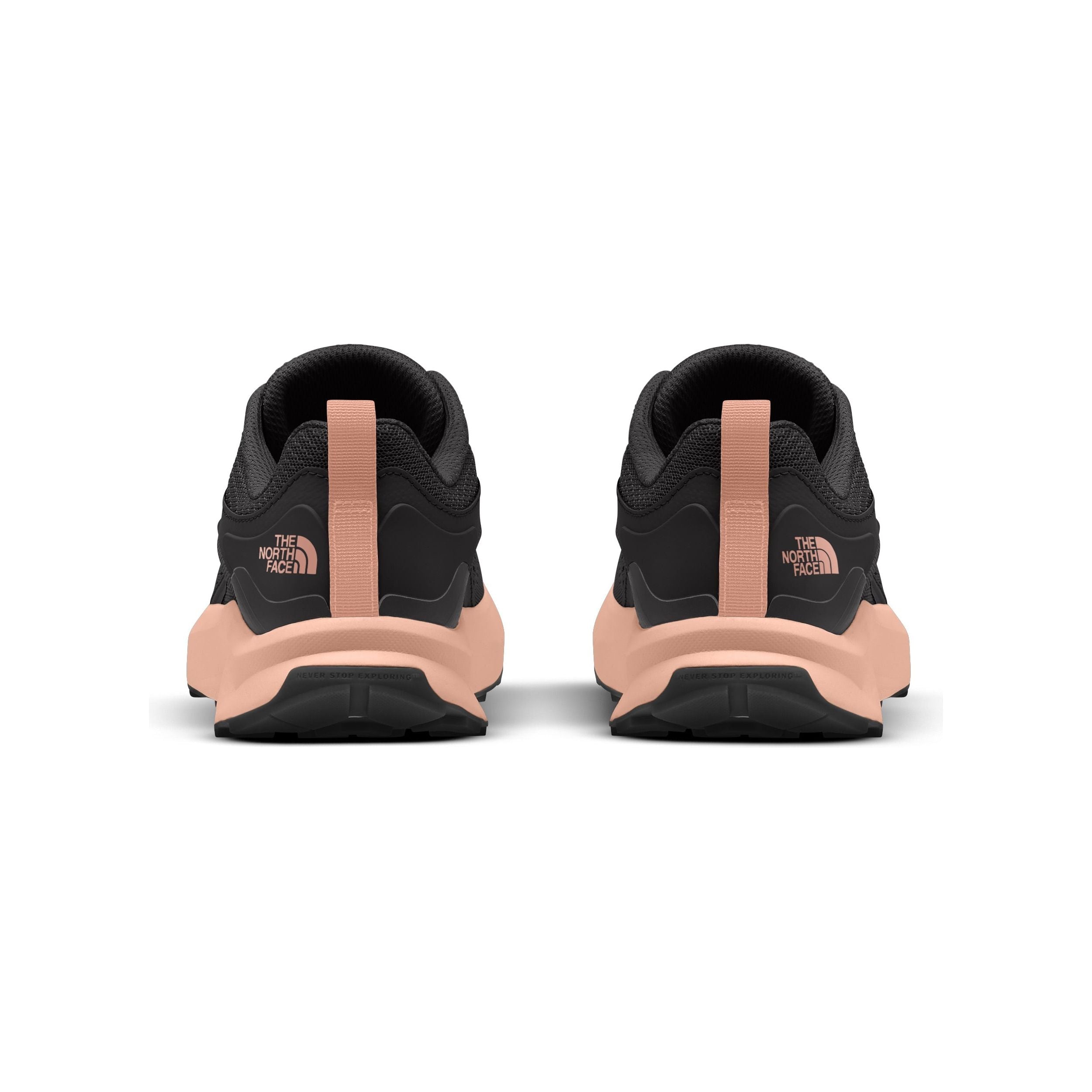 The North Face Women's Hypnum Trail Running Shoes - Lightweight Hiking Sneakers for Women in Black Rose Gold | Perfect for Outdoor Adventures & Gym Workouts