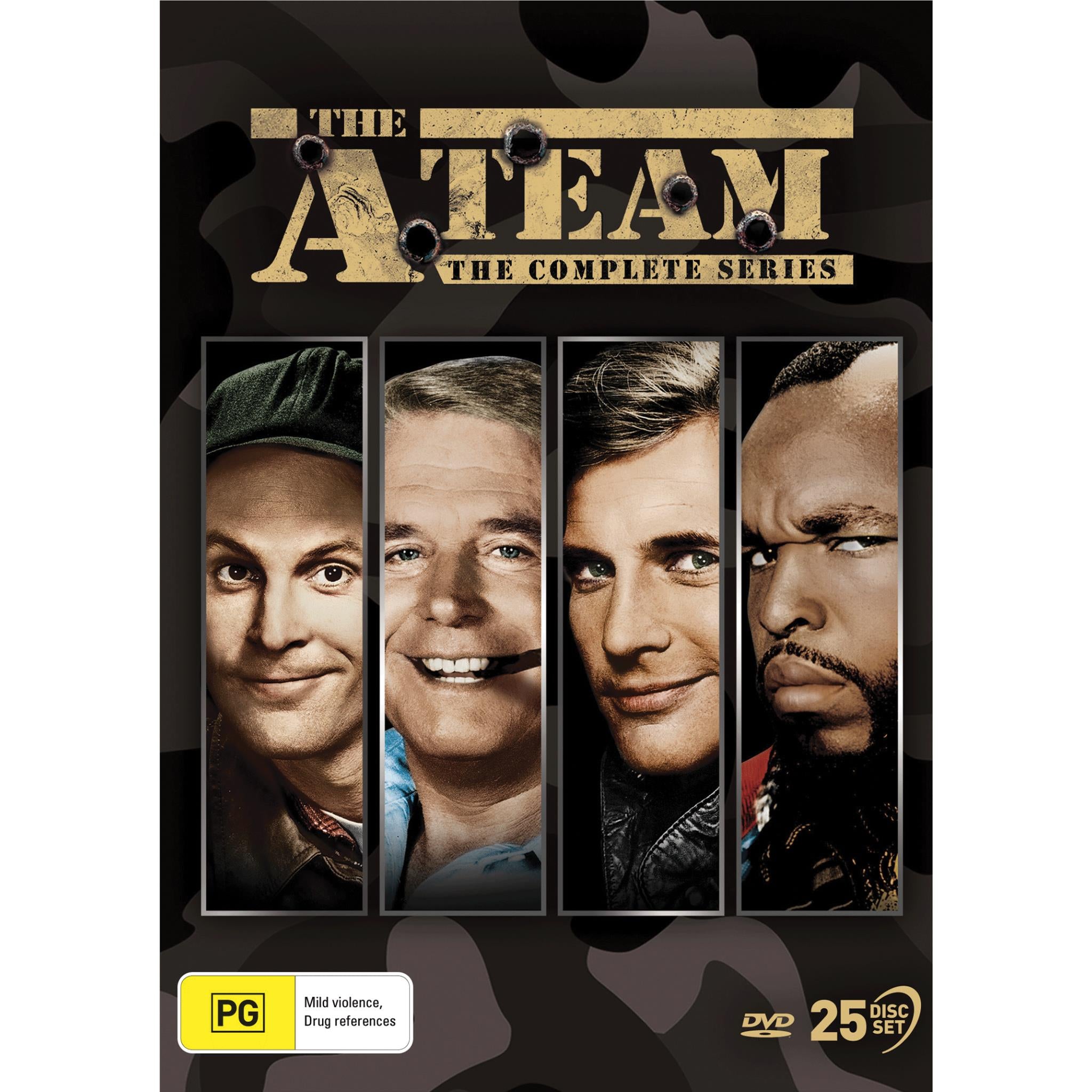A Team: The Complete Series DVD Box Set – Action-Packed Classic TV Show for Binge-Watching & Collector's Gift