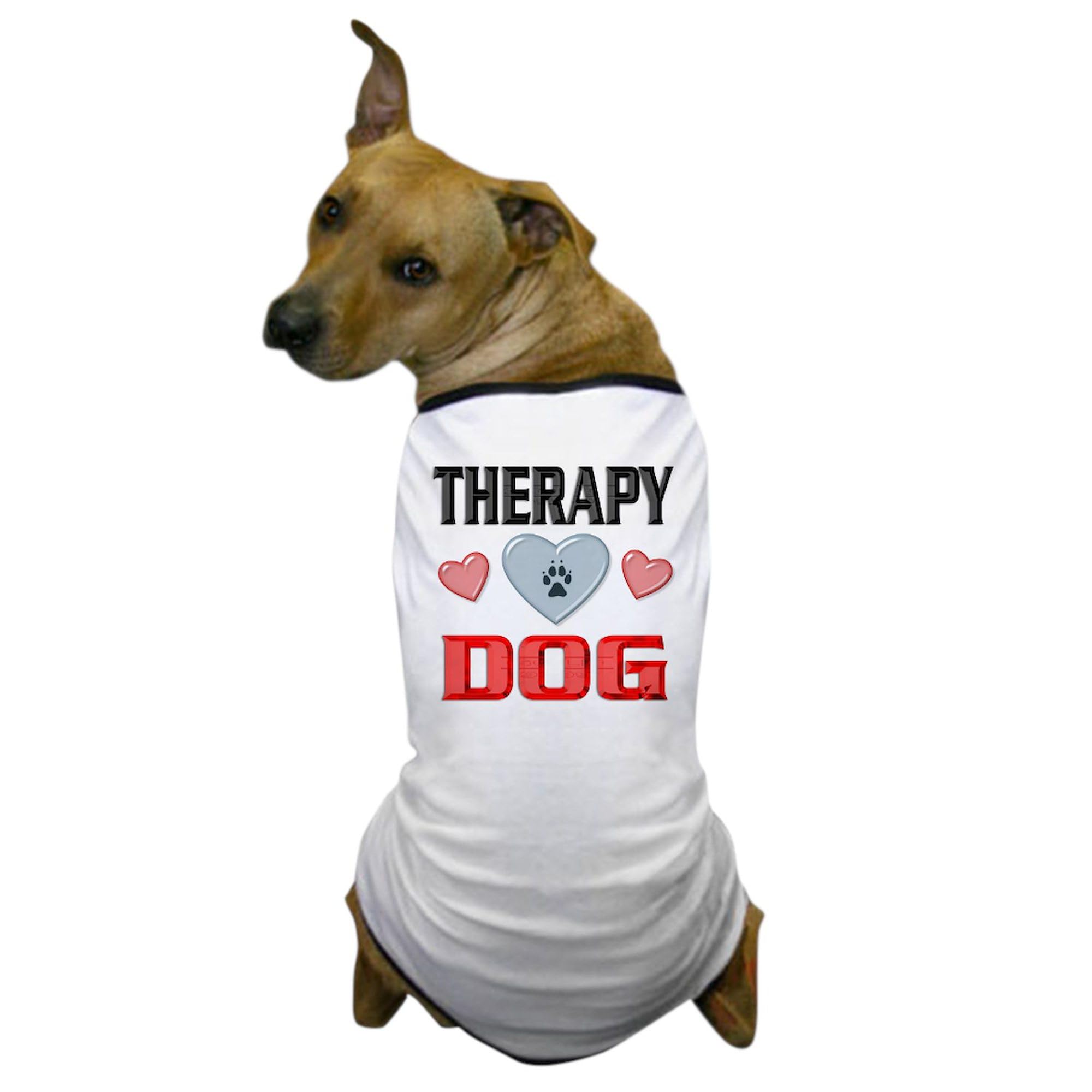 Therapy Dog T-Shirt for Pets - Funny Dog Costume & Apparel for Dogs | Perfect for Pet Lovers, Dog Walks, and Veterinary Visits