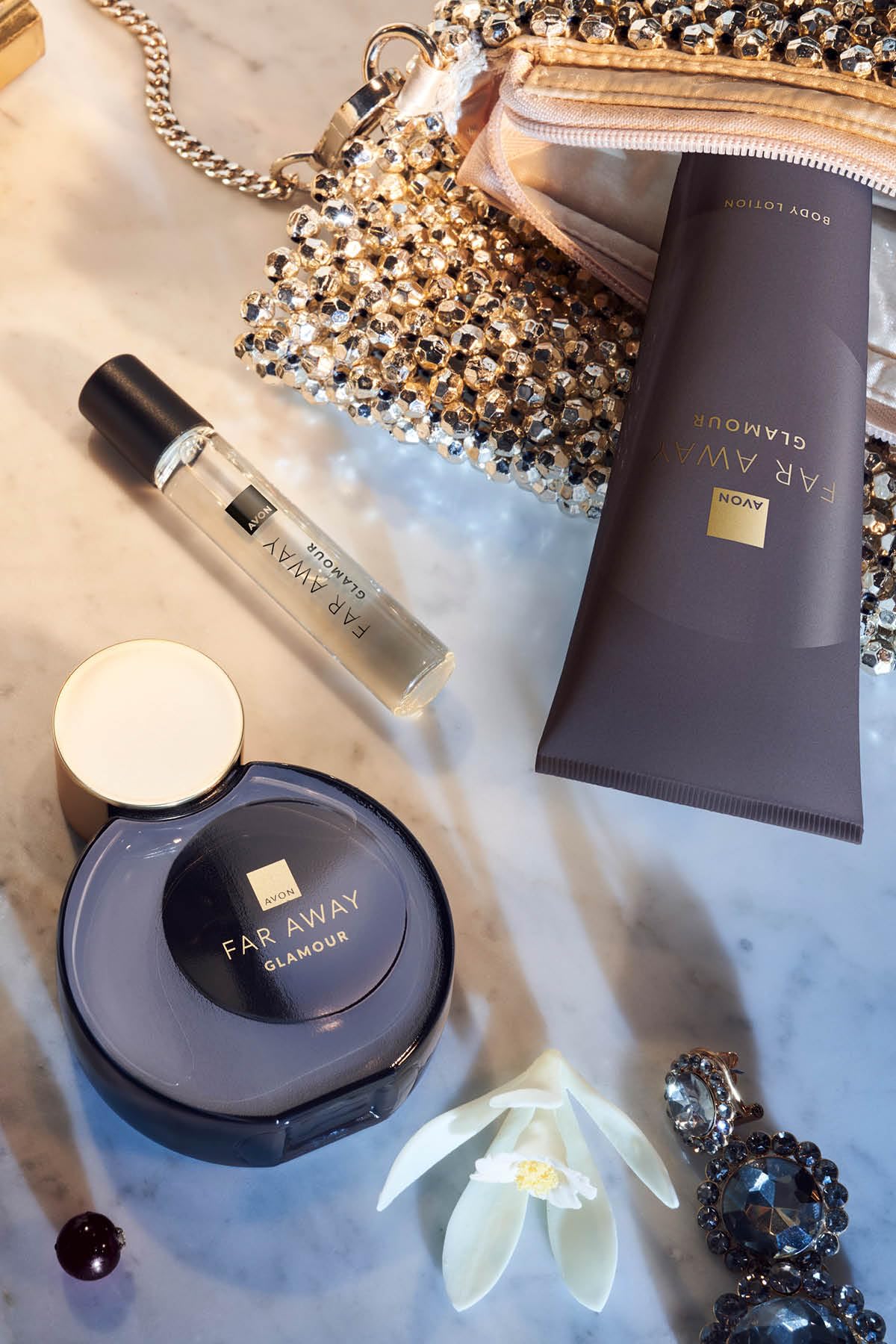 Avon Far Away Glamour Body Lotion - Hydrating Moisturizer for Women, Long-Lasting Fragrance, Smooth & Soft Skin | Perfect for Daily Use, Gift Ideas & Self-Care Routine