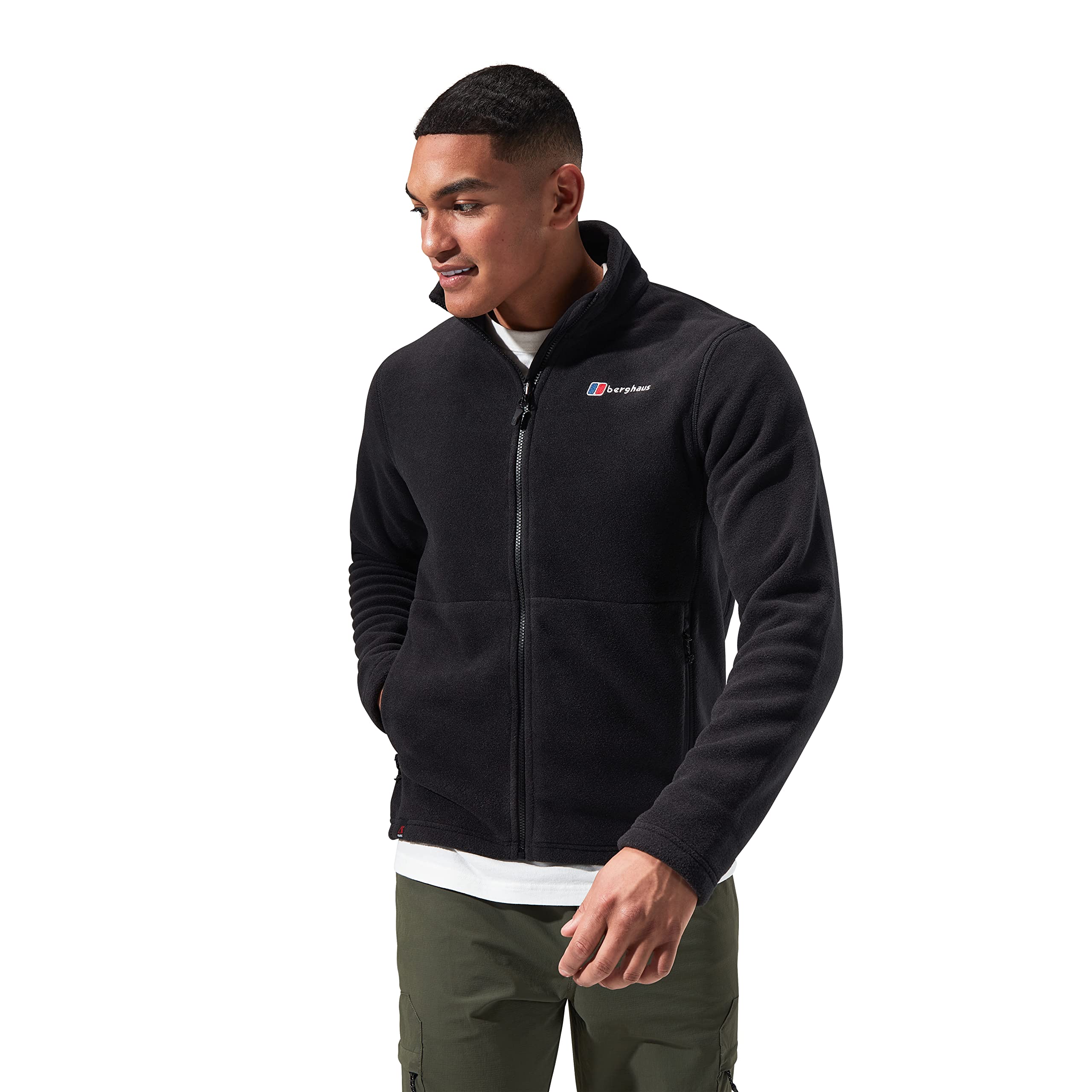 Berghaus Men's Fleece Jacket with Polartec Prism Technology - Lightweight Warm Winter Coat for Hiking, Camping & Outdoor Activities