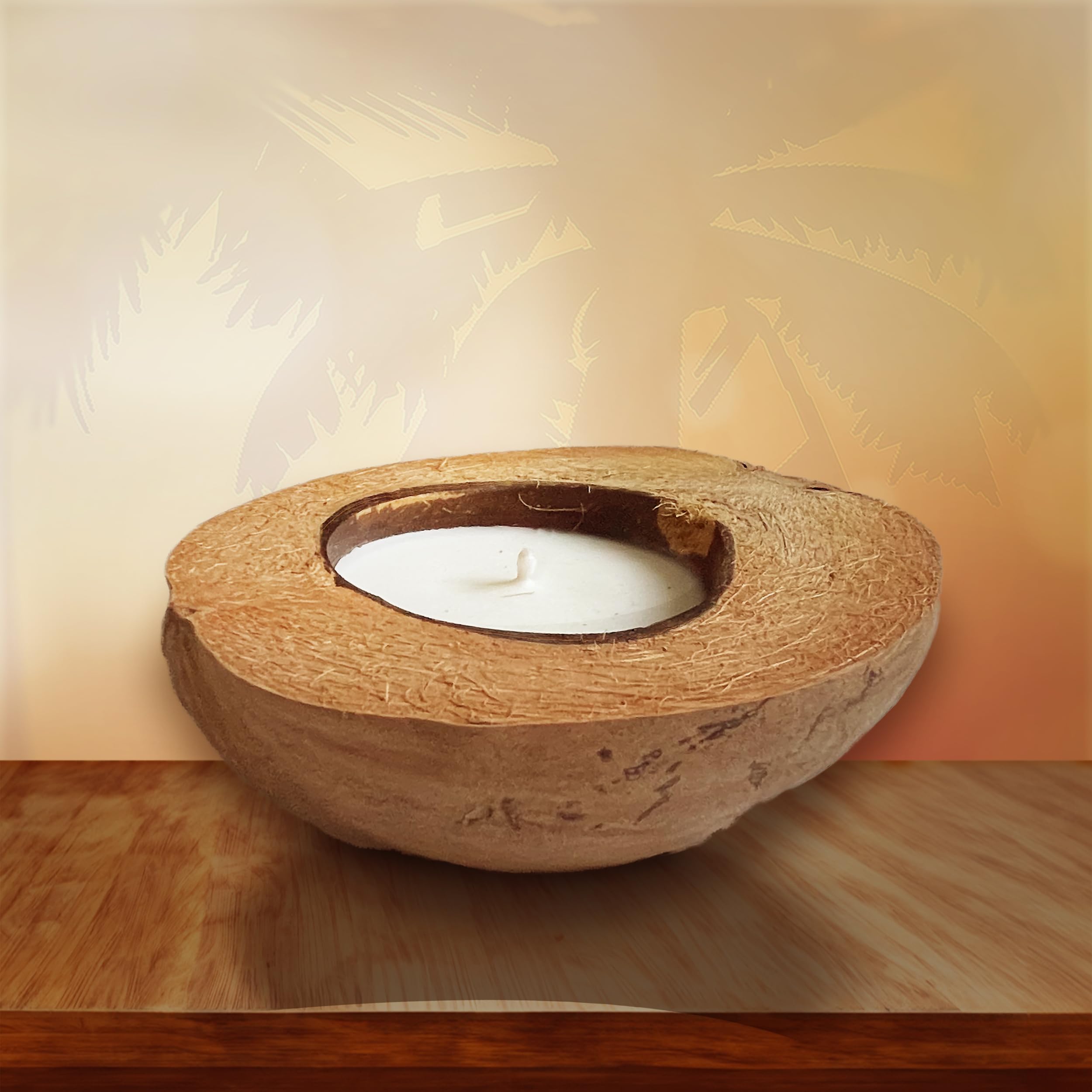 CK Home Scented Coconut Candle - Organic Coconut Husk & Soy Wax with Cotton Wick for Clean Burning | Aromatherapy, Relaxation & Home Decor Gift for Bedroom, Bathroom, Living Room