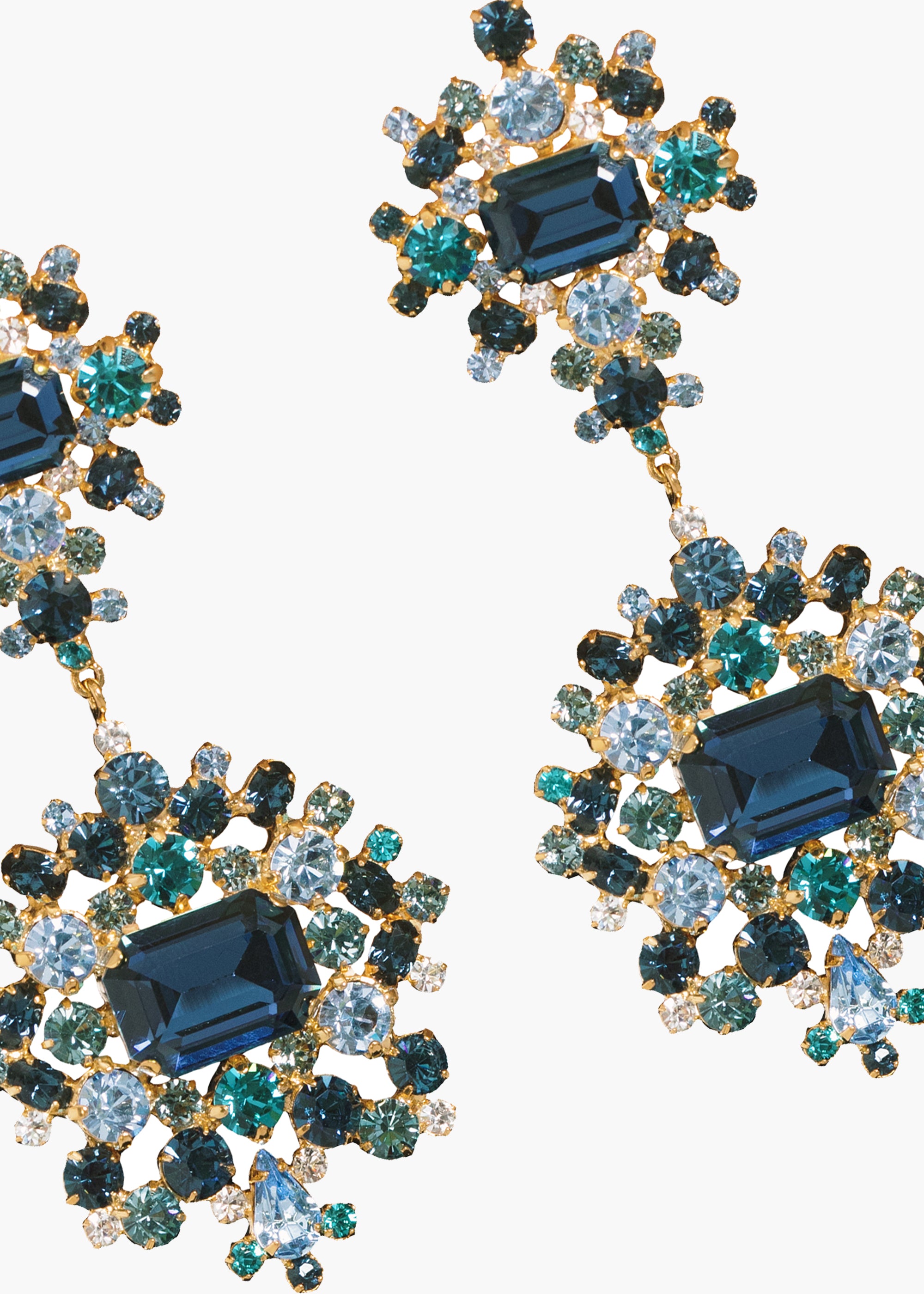 Angelica Earrings - Elegant Sapphire Stud Earrings for Women | Perfect for Weddings, Parties & Everyday Wear