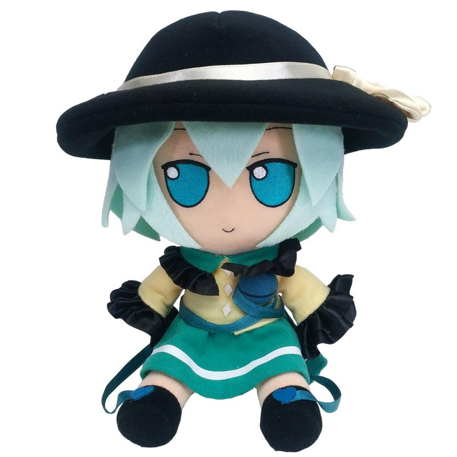 Touhou Project Komeiji Koishi Fumo Plush Doll - 20cm Anime Stuffed Toy, Cute Soft Cushion for Kids & Collectors | Perfect Birthday Gift for Girls, Anime Fans & Home Decor