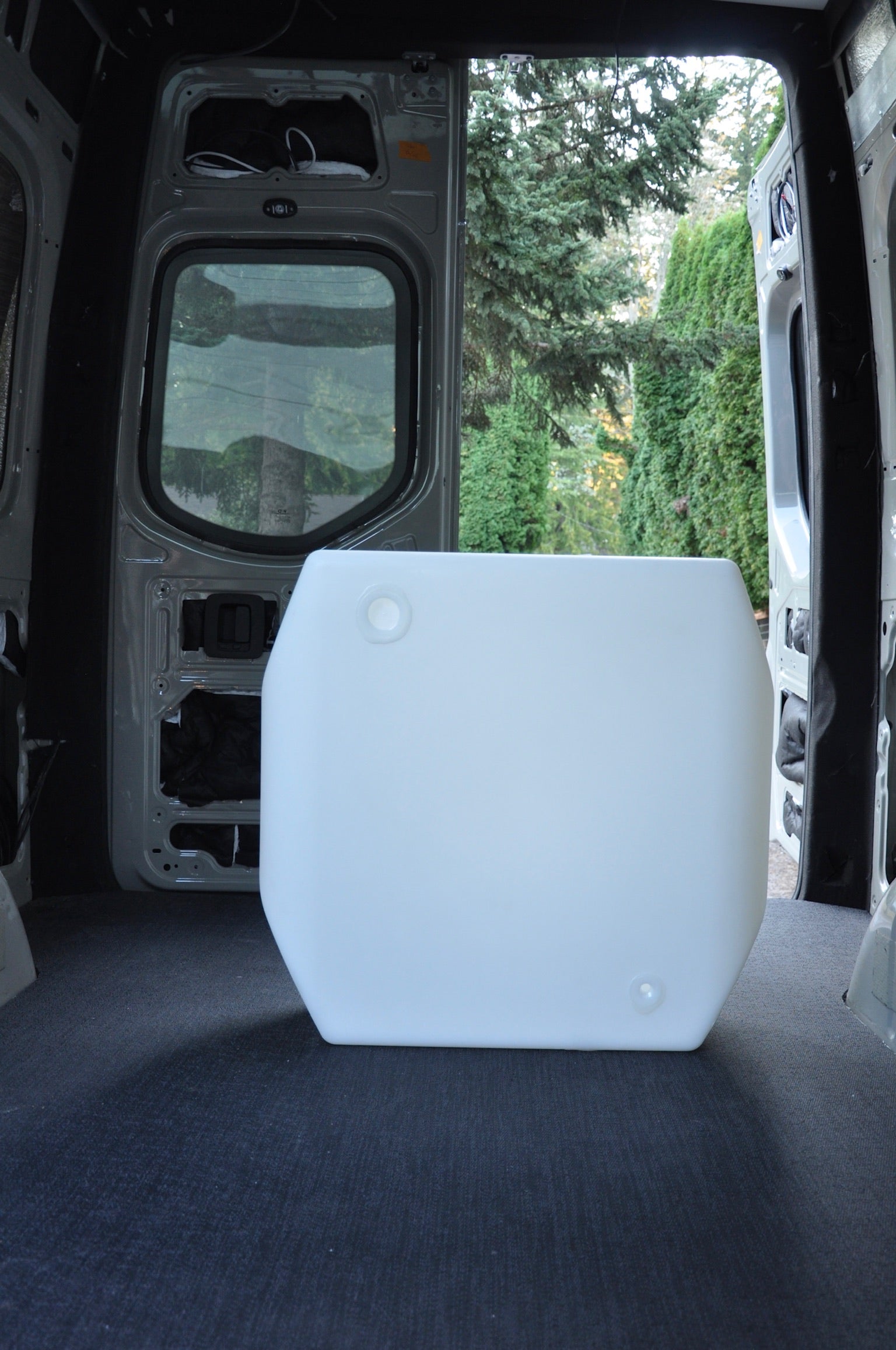 Northwest Conversions 28 Gallon Spare Tire Water Tank SP ST 28 - Durable Off-Road Water Storage for Camping & Emergency Preparedness