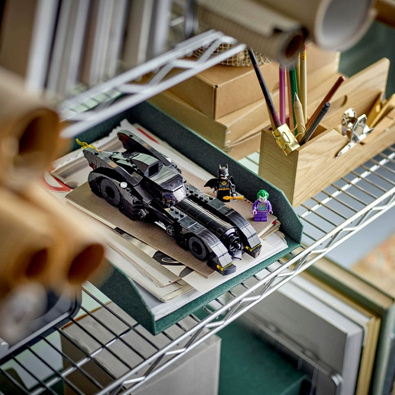 438-Piece Batmobile Building Set - Batman vs. The Joker Chase Scene | DC Comics Superhero Toy for Kids & Collectors | Perfect for Creative Play & Display