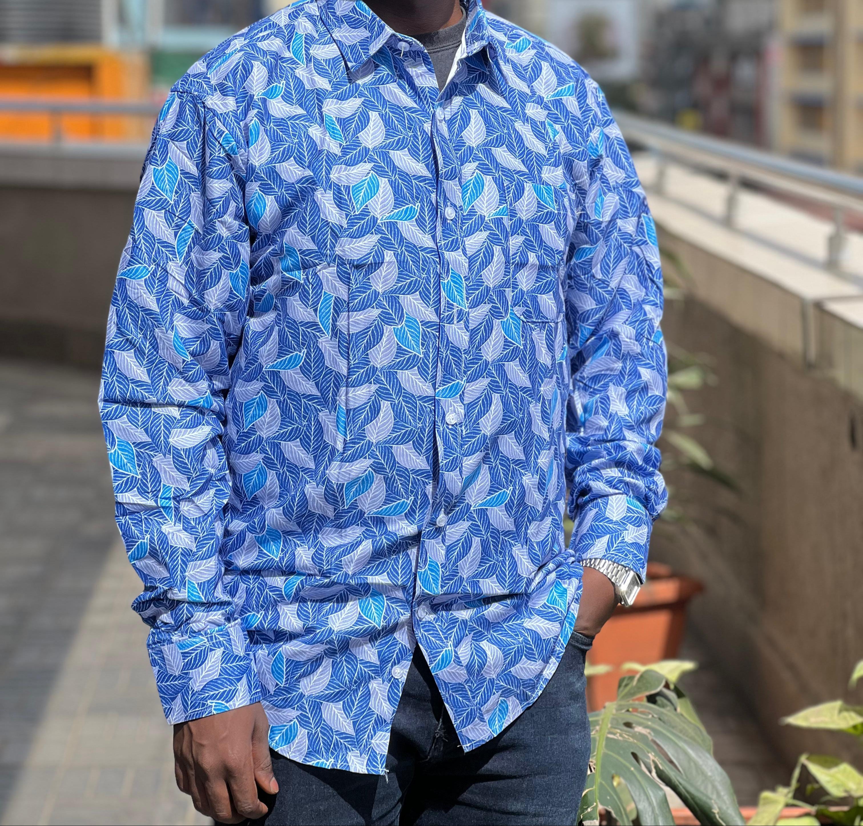 Stylish Printed Shirts for Men & Women | Trendy Floral & Geometric Pattern Button-Up Shirts | Perfect for Casual Wear, Office Outfits & Date Nights
