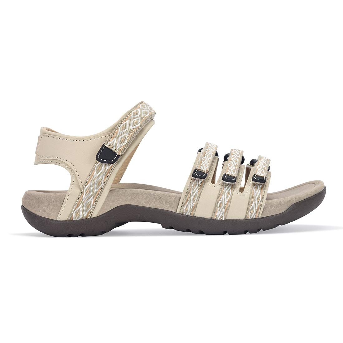 Viakix Women's Hiking Sandals - Comfortable & Stylish Athletic Sport Sandals for Walking, Outdoor Activities & Water Sports - Wide Width Available - Perfect for Trail Hiking, Beach Vacations and Summer Adventures