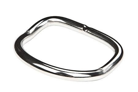 XDeep 6mm Thick D-Ring Buckles (10 Pack) - Heavy Duty for Scuba Diving, Backpacks, and Outdoor Gear