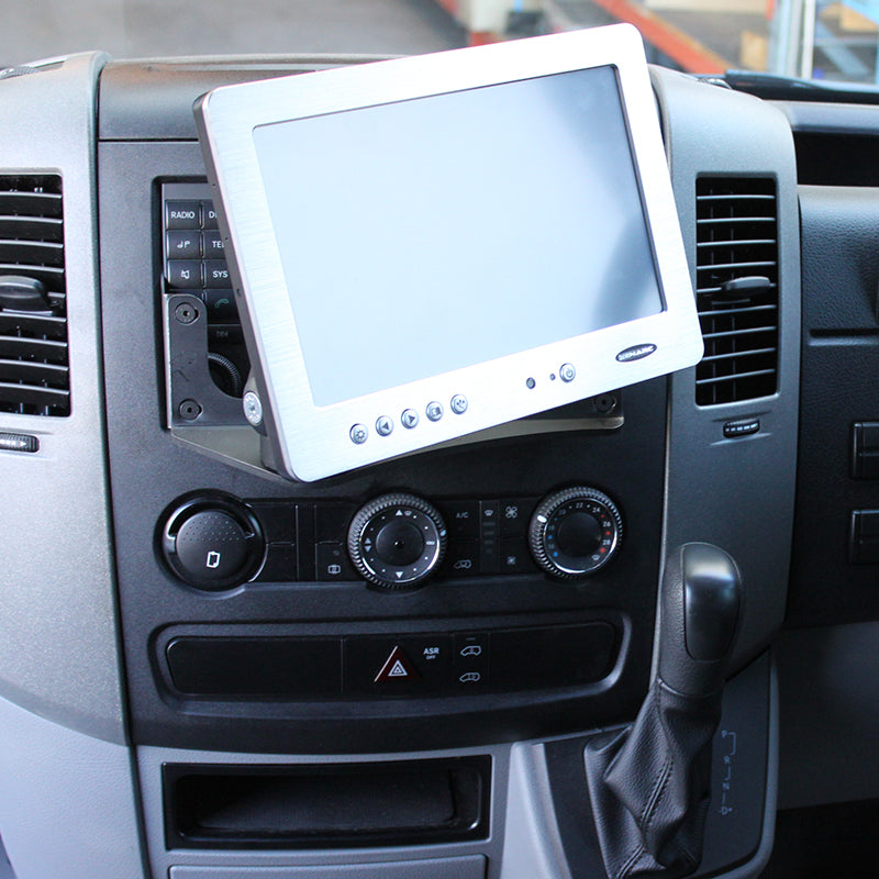 Industrial Evolution InDash Mount for Mercedes Benz Sprinter (2007-2017) - Universal Car Phone Holder for GPS & Smartphones - Perfect for Delivery Drivers & Road Trips
