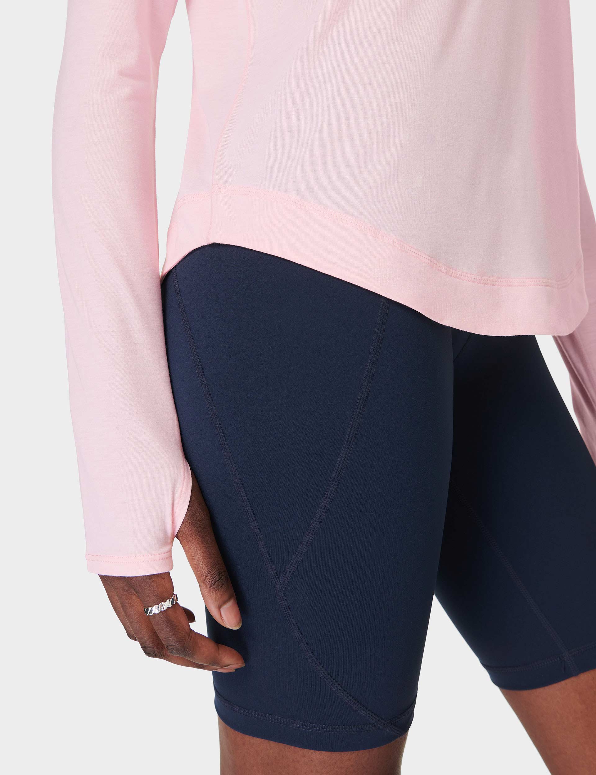 Breathe Easy Running Long Sleeve Top for Women - Moisture Wicking Athletic Shirt in Nerine Pink | Perfect for Jogging, Gym Workouts & Outdoor Activities
