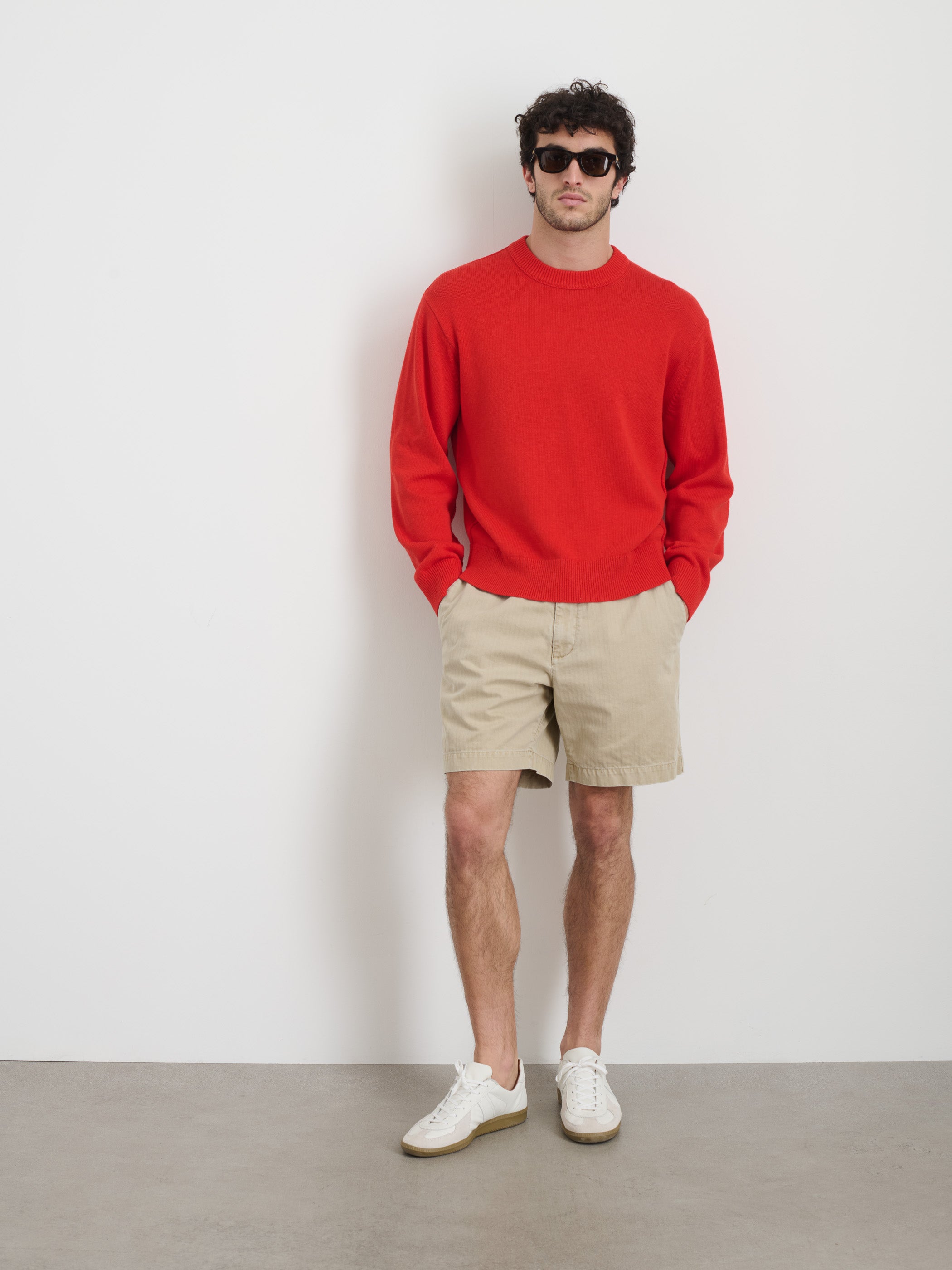 Gabriel Cotton Linen Crewneck Sweater for Women | Soft & Breathable Pullover | Casual Fall & Winter Fashion | Perfect for Office, Travel & Weekend Outfits