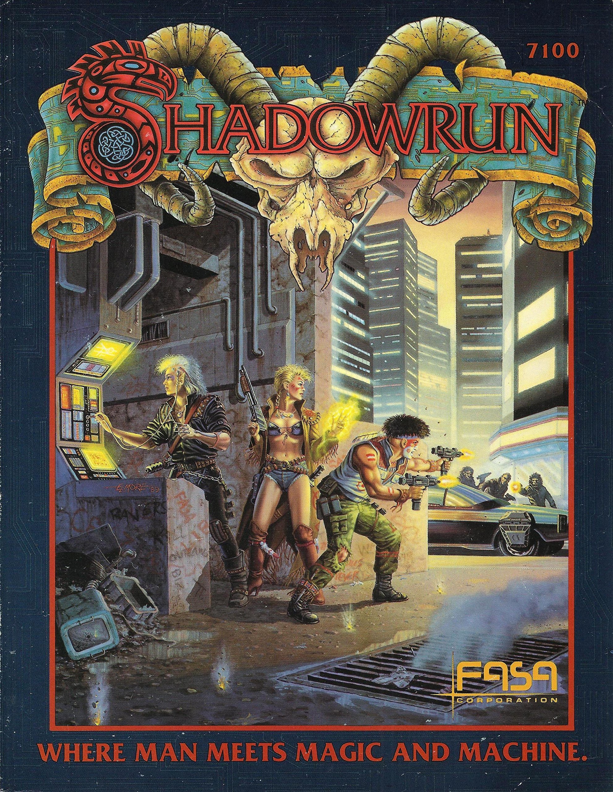 Shadowrun RPG: Cyberpunk Fantasy Adventure Game - Where Man Meets Magic & Technology | Perfect for Tabletop Gaming Nights & Sci-Fi Fans
