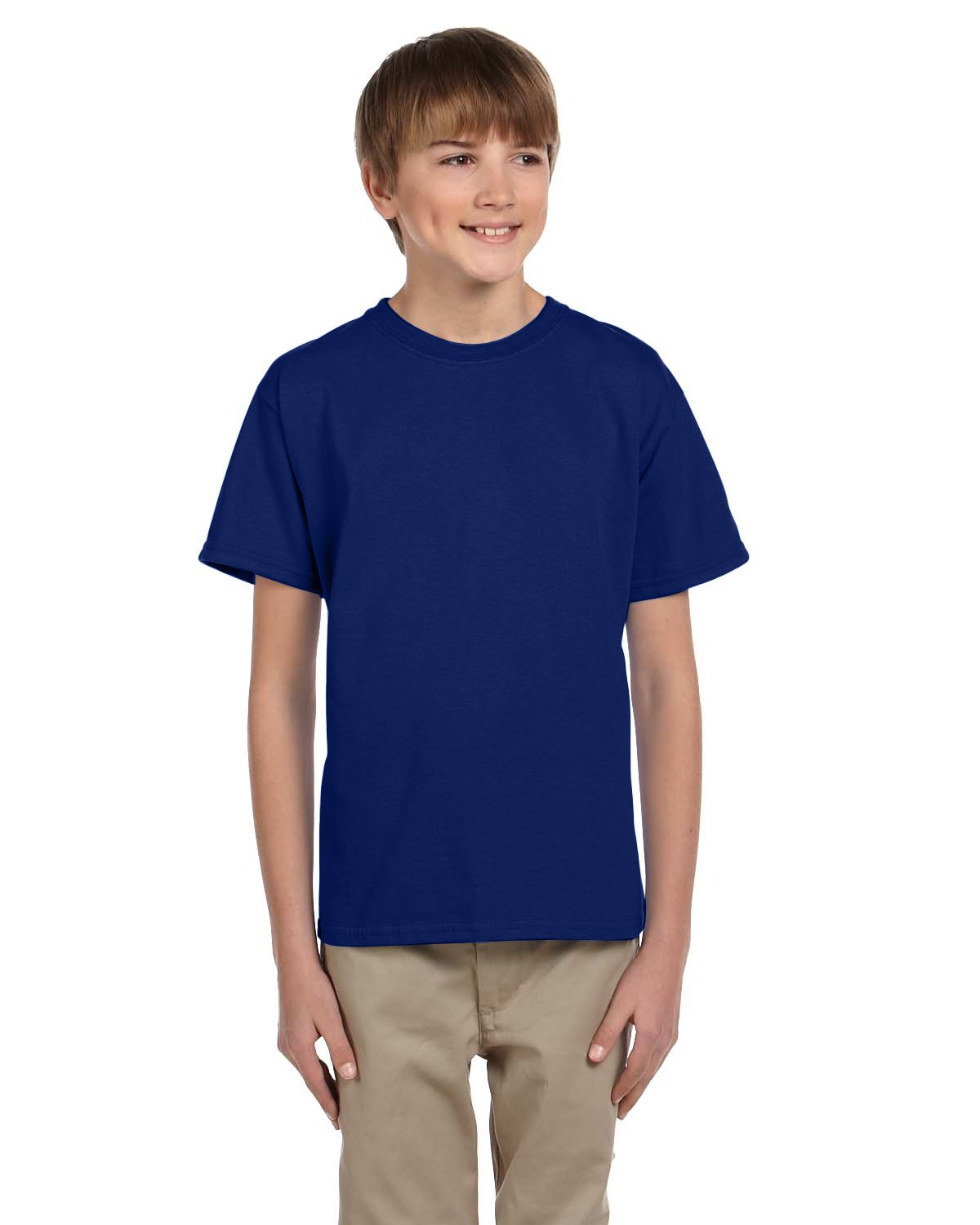 Fruit of the Loom Boys' T-Shirts Pack - 100% Cotton Comfort Fit Crewneck Tees for School, Play & Everyday Wear