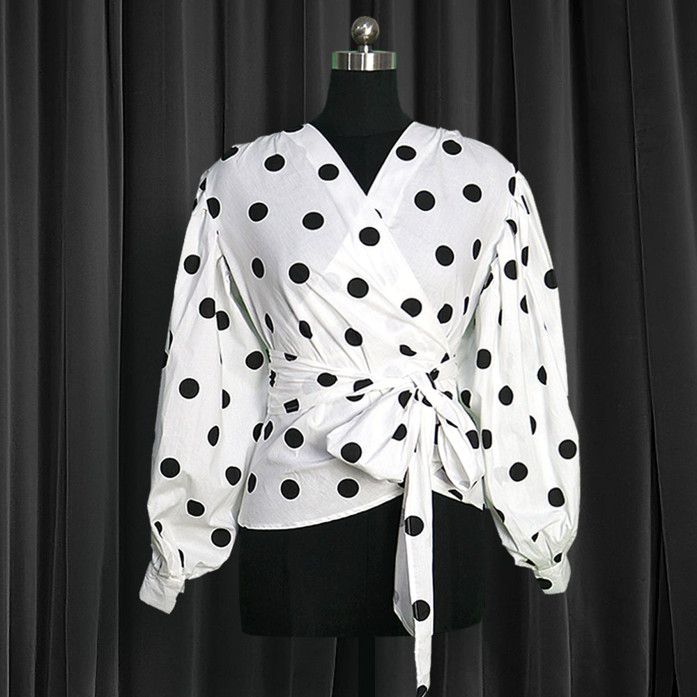Floral Print Women's Blouse - Black Office Shirt with Collar Neck for Professional Workwear & Business Casual Outfits