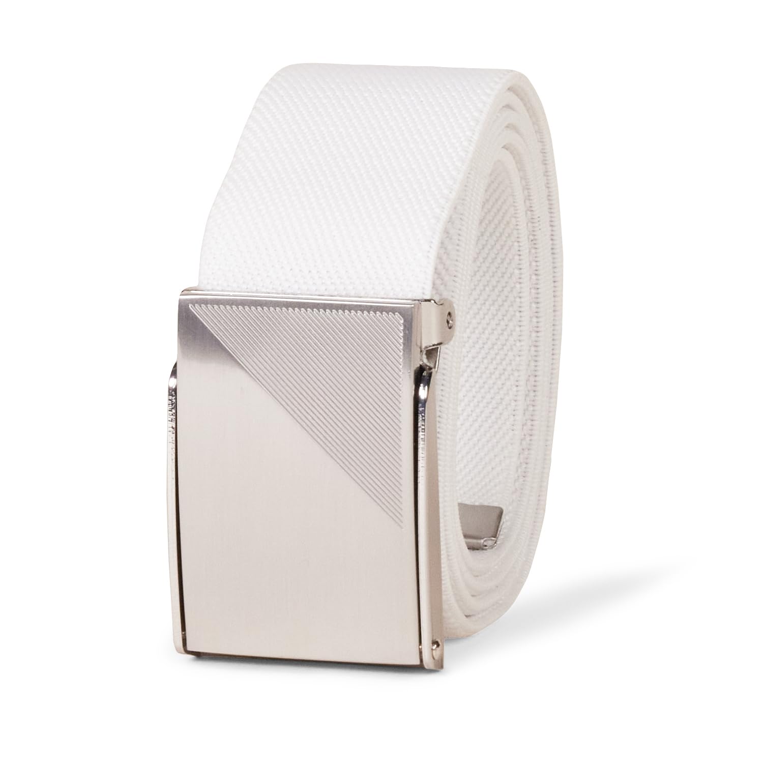 Amazon Essentials Men's Sport Web Golf Belt - Adjustable Stretch Waistband for Comfort & Style - Perfect for Golf, Casual Wear & Outdoor Activities