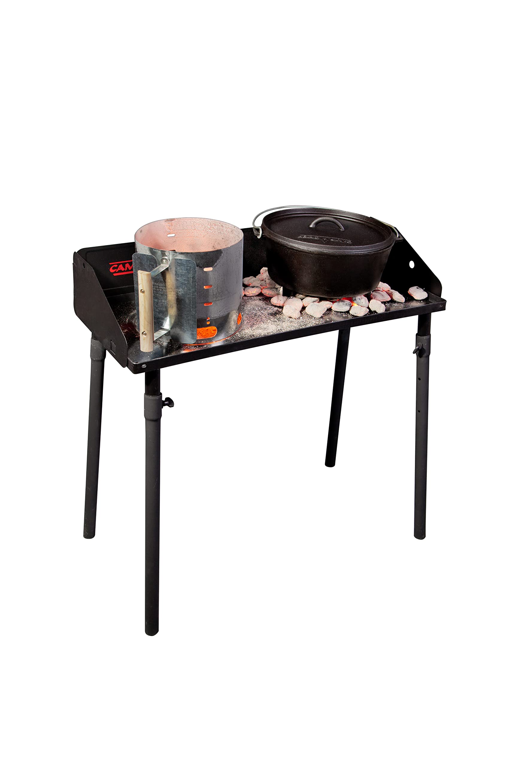 Camp Chef Portable Camping Table with Adjustable Legs - 32