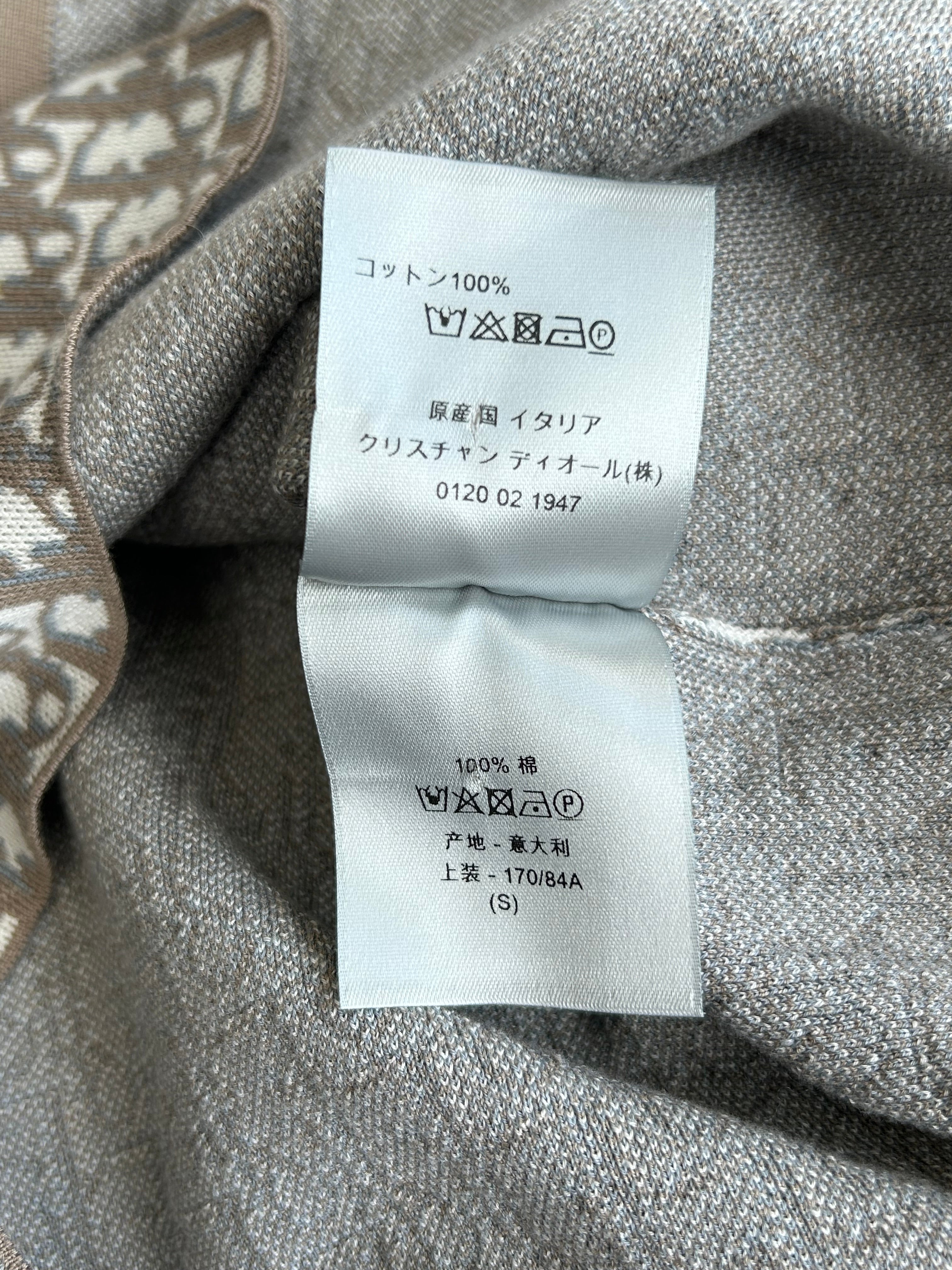Dior Beige & Brown Oblique Button Up Shirt for Men - Classic Luxury Casual Dress Shirt for Office, Party & Formal Events