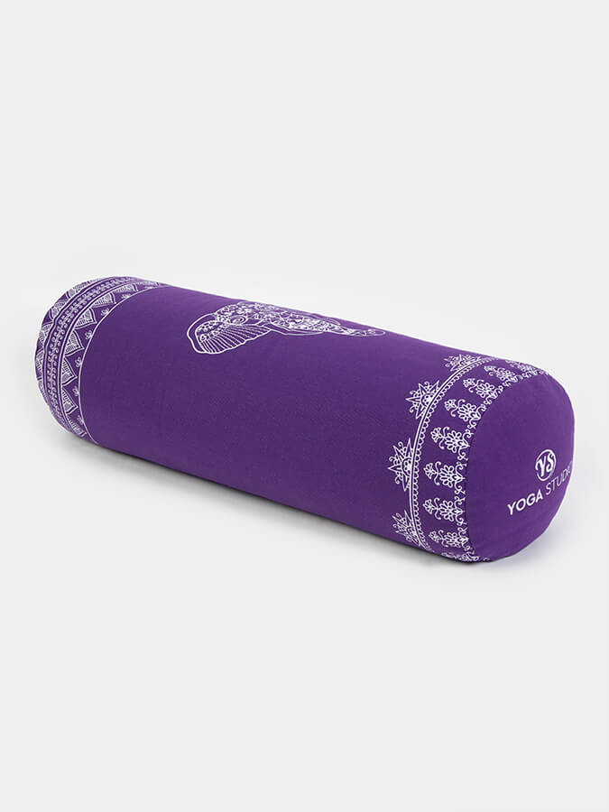 Organic Buckwheat Meditation Bolster Cushion for Yoga & Zen - Supportive Elephant Pillow for Home Studio, Meditation & Relaxation - Perfect for Yoga, Reiki & Stress Relief