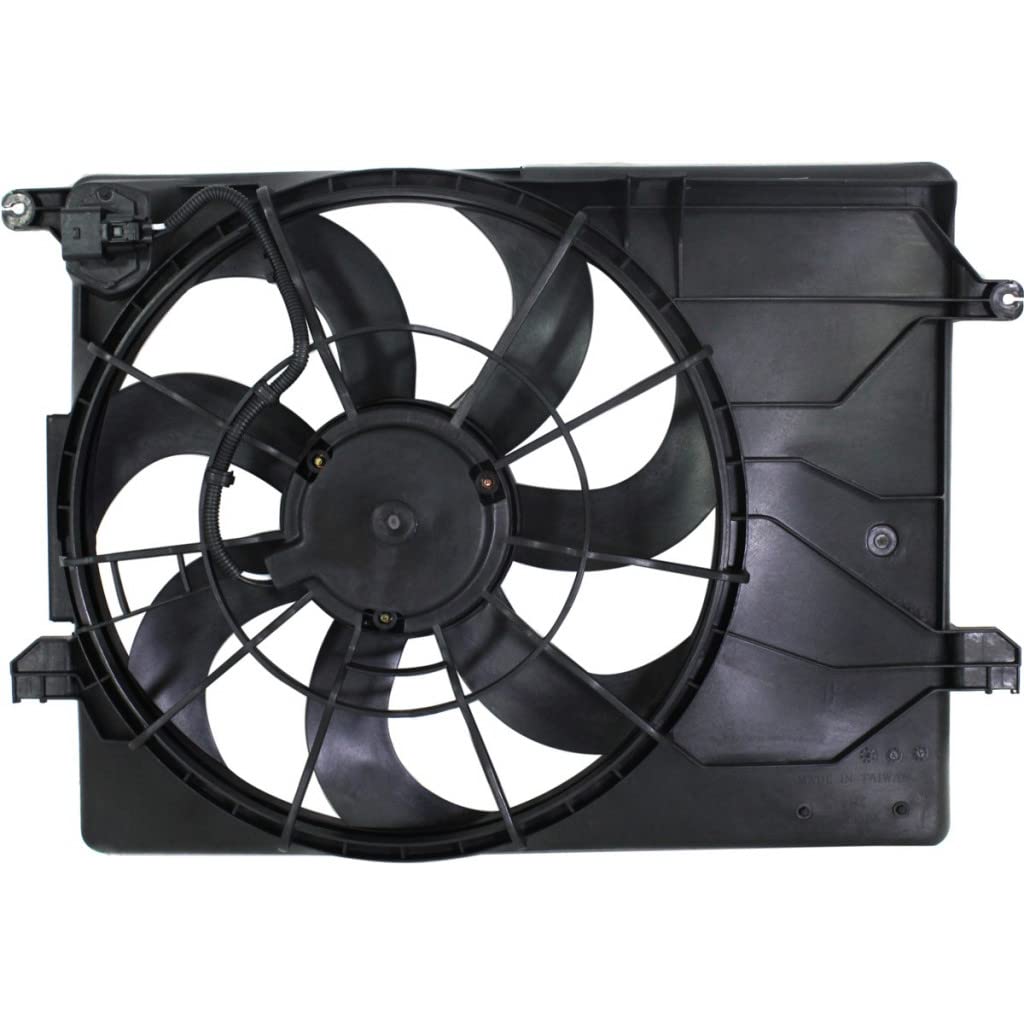 Hyundai Tucson Radiator Fan Assembly 2010-2015 Replacement for HY3115137 & 25380-2S500 | Compatible with Kia Sportage 2.4L 2011-2015 | Engine Cooling System Part | Perfect for Summer Driving & Overheating Prevention