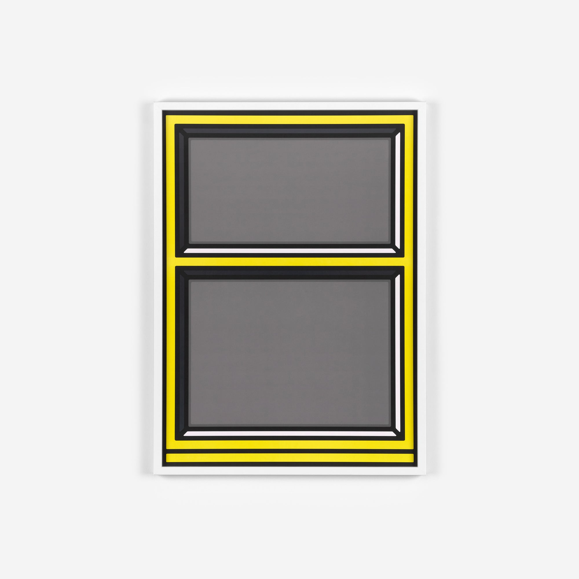 White Window Frame 02 - Modern & Stylish Home Decor for Living Room, Bedroom, or Office