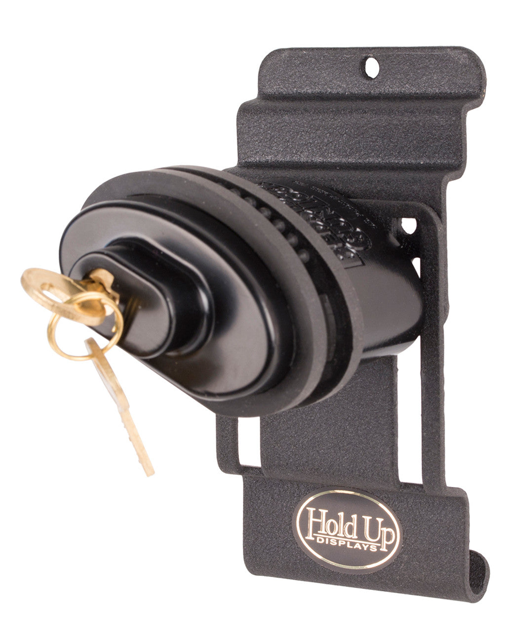 HD70KA Keyed Alike Locking Pistol Display Stand - Secure Gun Holder for Retail Stores, Gun Shops & Trade Shows