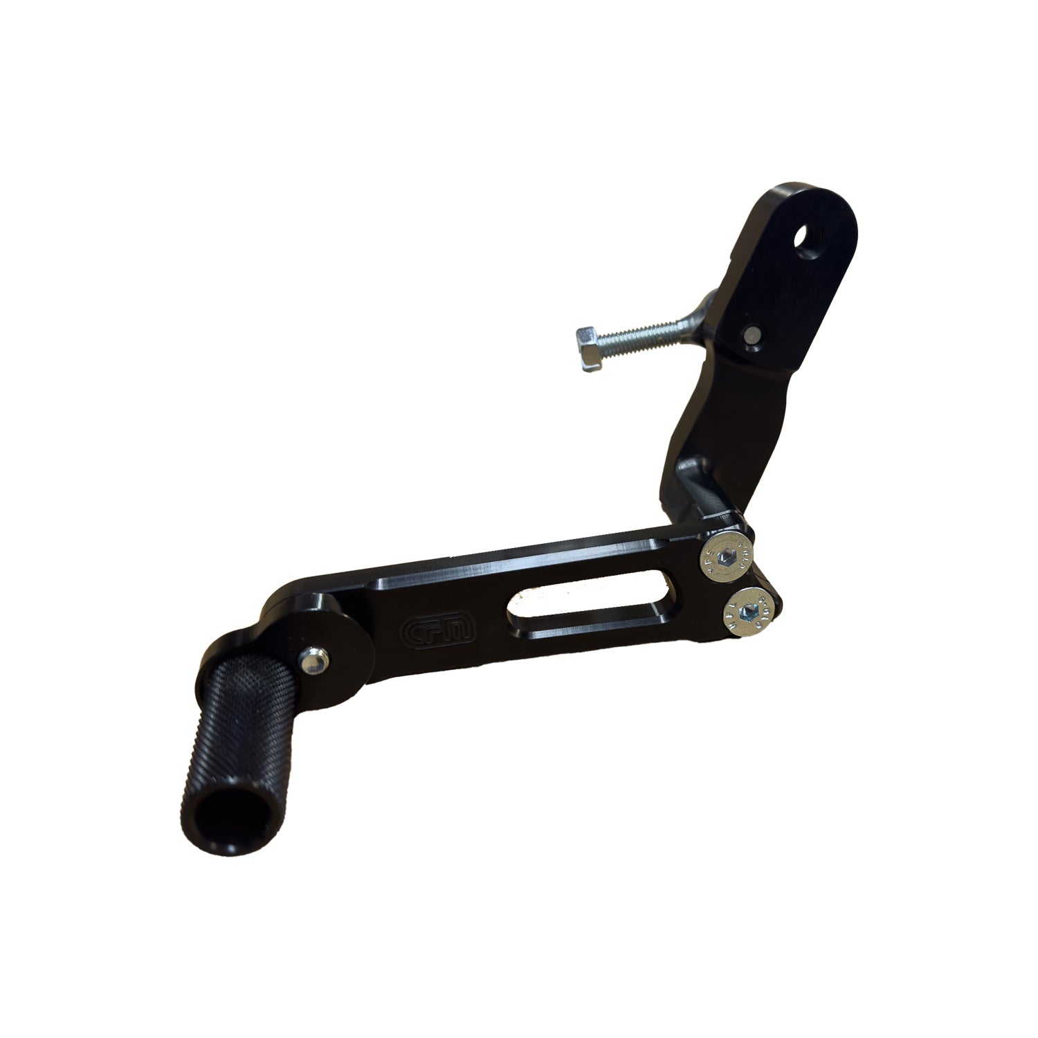 Ducati Panigale GP Shift Adjustable Folding Foot Pegs - Black Motorcycle Racing Pedals for Ducati 08-0646 - Perfect for Track Days & Performance Riding