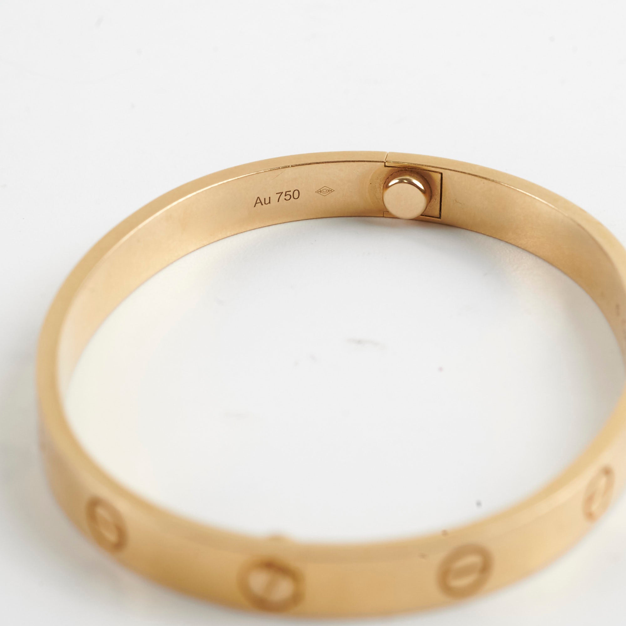 Cartier Love Bracelet 17 - 18K Yellow Gold Classic Jewelry for Women | Luxury Gift for Anniversary, Valentine's Day & Special Occasions
