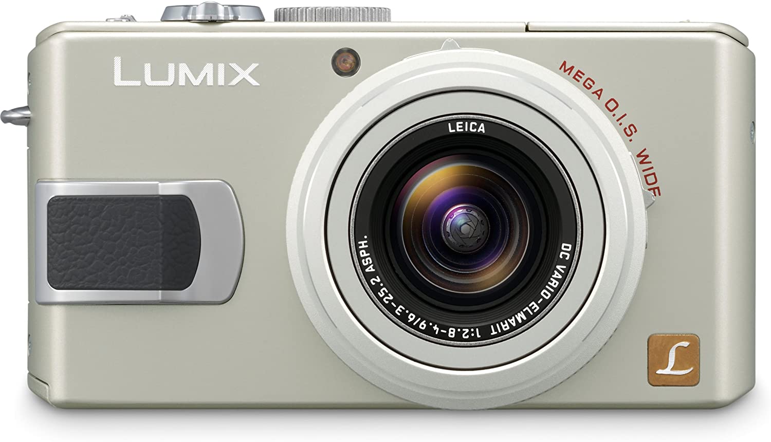 Panasonic Lumix DMC LX2 10.2MP Digital Camera with 4x Optical Zoom - Silver | Compact Travel Camera for Vlogging, Street Photography & Everyday Use
