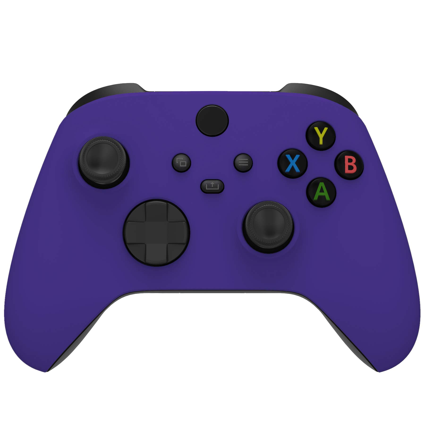 ExtremeRate Purple Xbox Series X/S Controller Shell - Soft Grip Cover for Gaming
