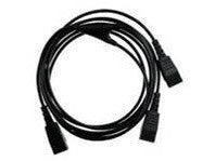 Jabra Y Cord for Supervisor Headset - 1.5m Straight Cable with QD to 2xQD Connectors - Perfect for Call Centers, Office Communications & Customer Service Teams