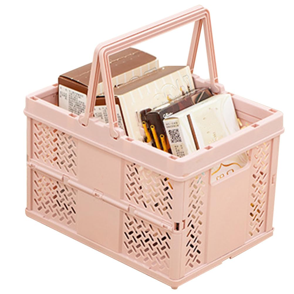 Zerodeko Plastic Storage Basket - Easter Egg Holder, Picnic Basket, Bread Basket, Shopping Basket, Gardening Basket, Pantry Organizer, Moving Box, Planter Basket, Small Items Organizer - Perfect for Home, Outdoor & Party Use