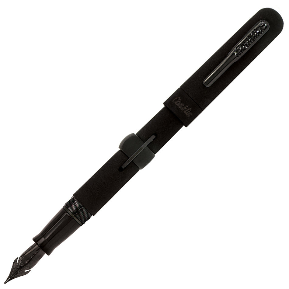 Conklin Mark Twain Crescent Filler 1898 Limited Edition Fountain Pen - Superblack Gunmetal Finish for Collectors & Writing Enthusiasts | Perfect for Signature, Calligraphy & Gift Giving